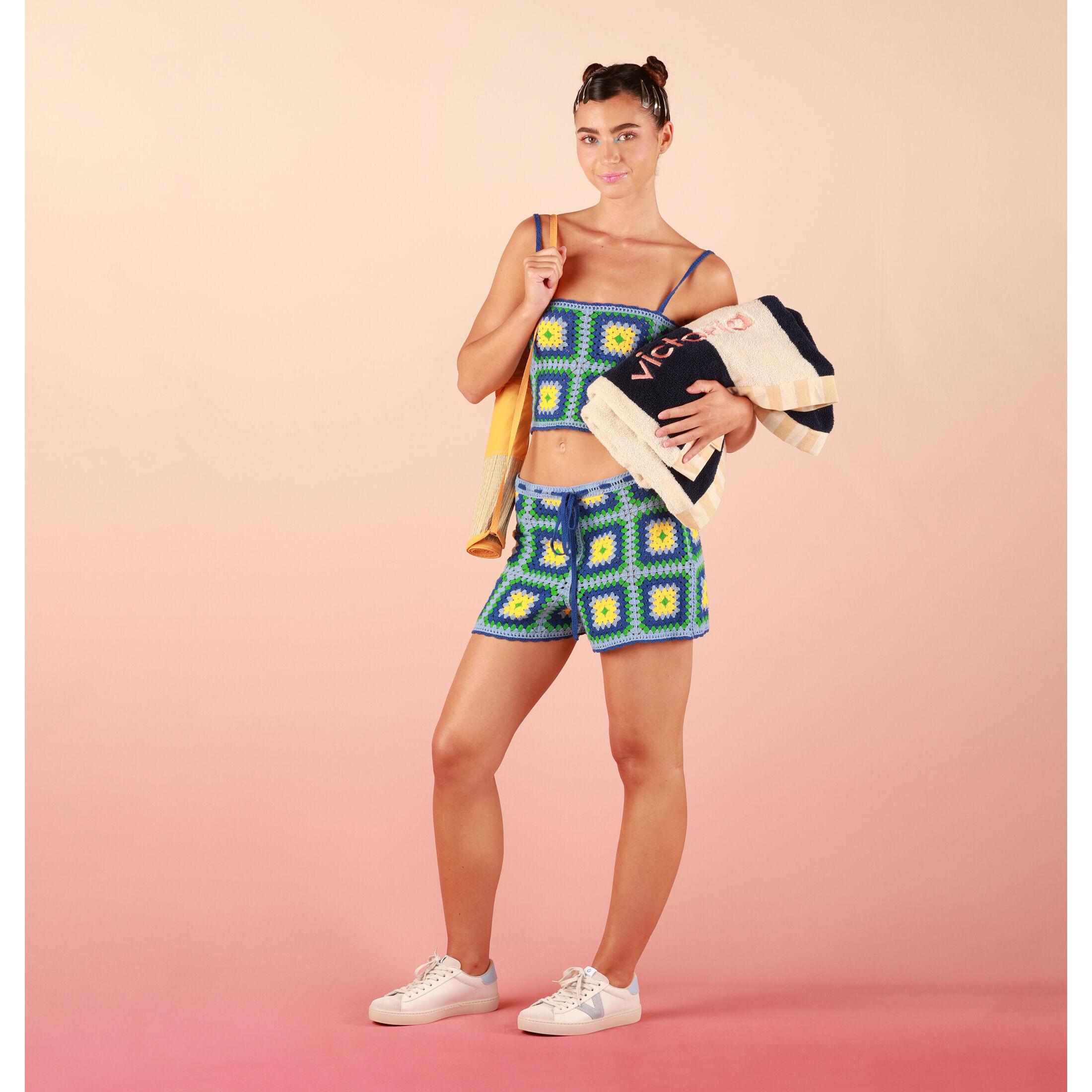 Victoria damen-sneakers aus fell und wildleder berlin