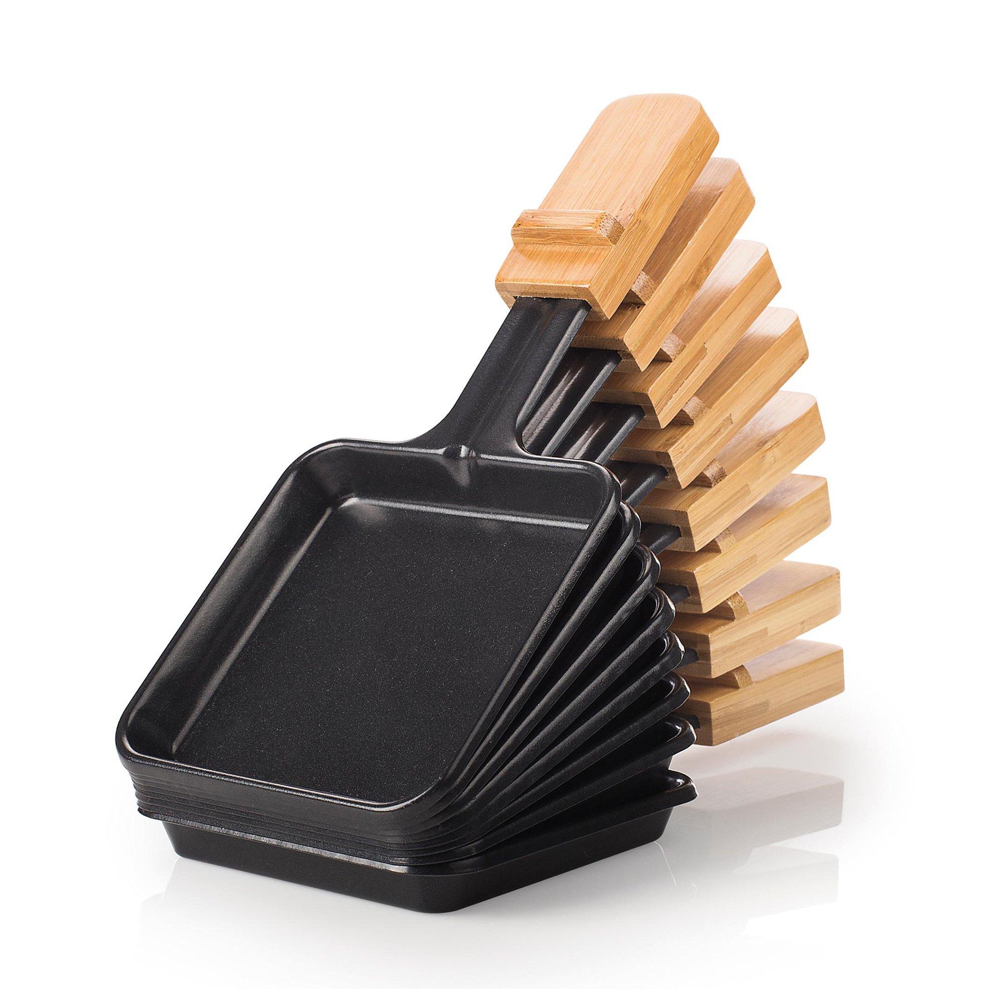 König Racletteofen, 8 Personen Raclette Bamboo