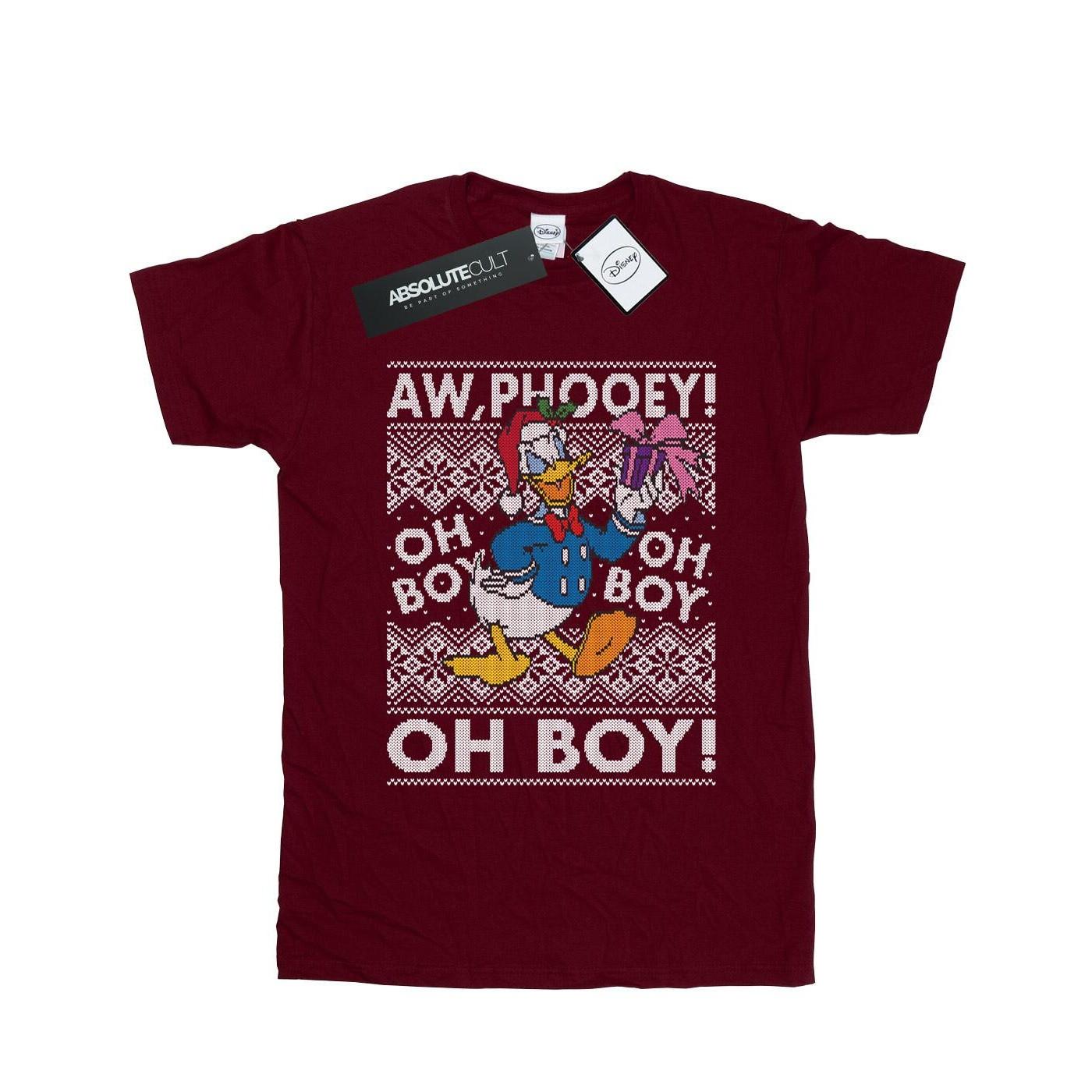 Disney Donald Duck Aw Phooey Christmas T-Shirt