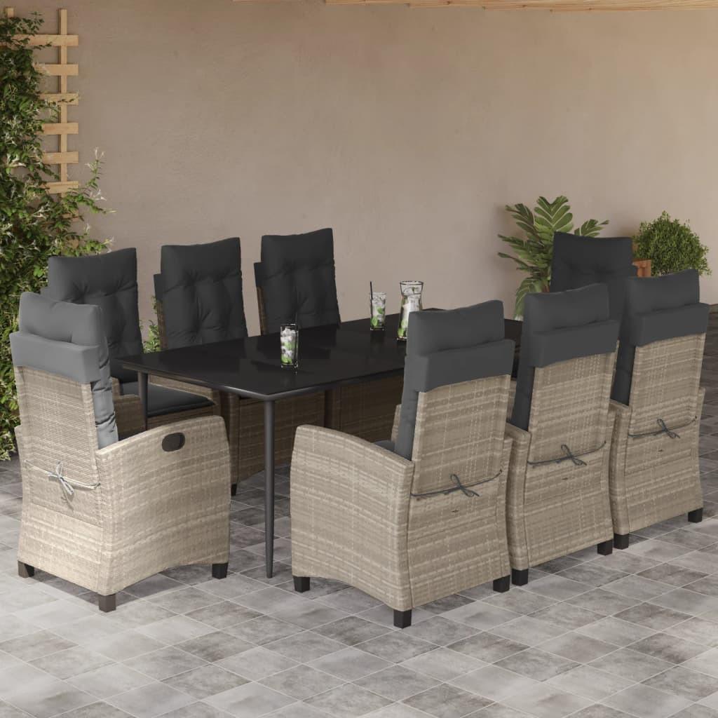 VidaXL Garten essgruppe poly-rattan