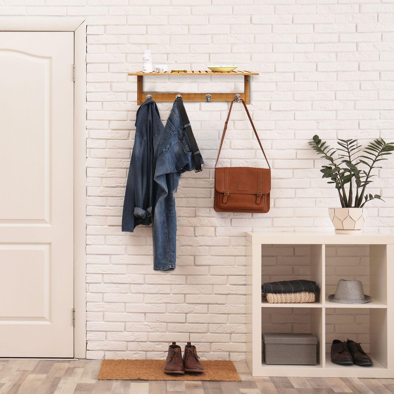 B2X Wandregal mit Hakenleiste