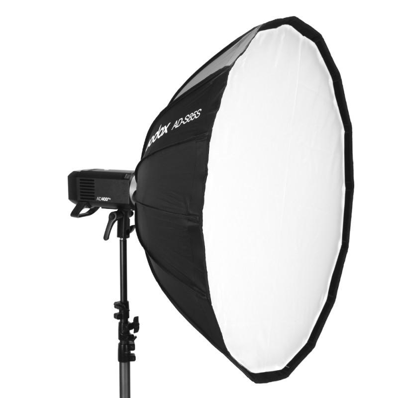 Godox Godox Softbox AD-S85S silber parabolisch 85cm für AD400