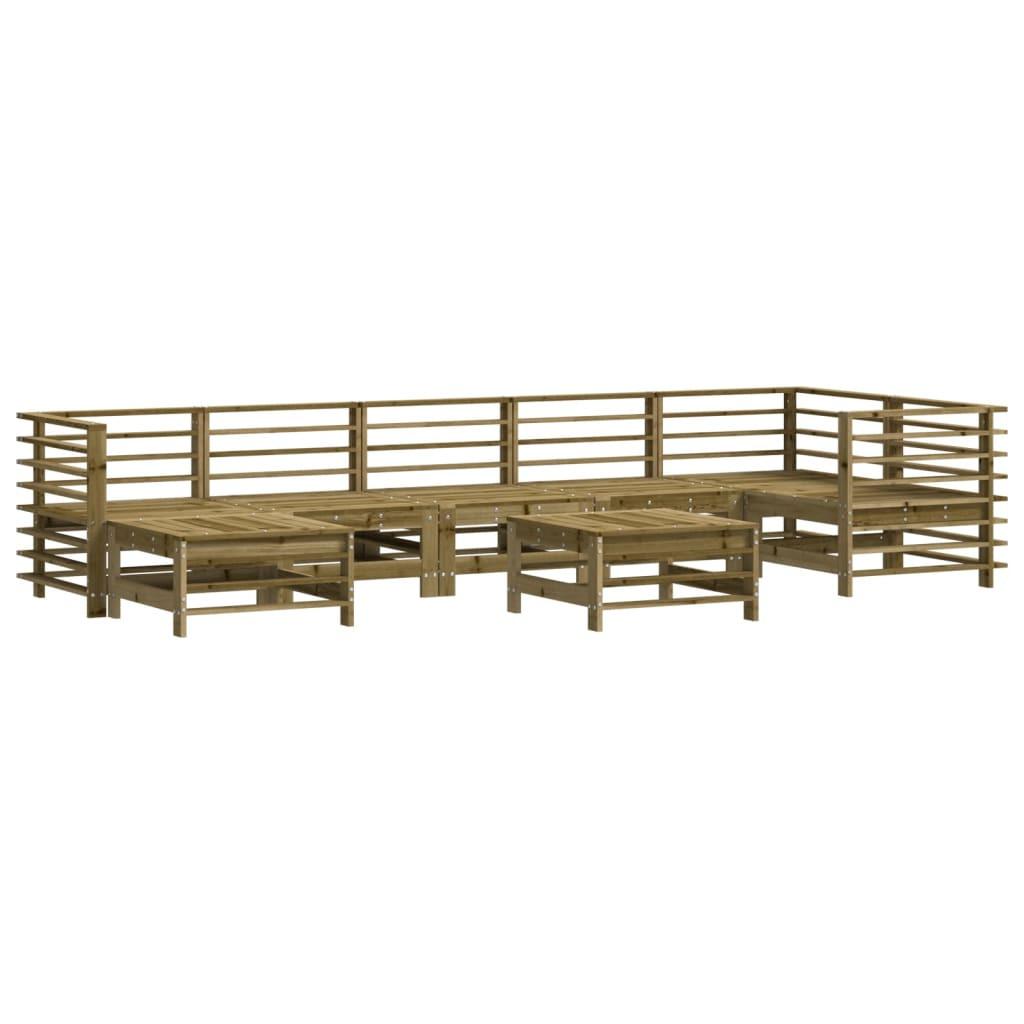 VidaXL Garten lounge set imprägniertes kiefernholz