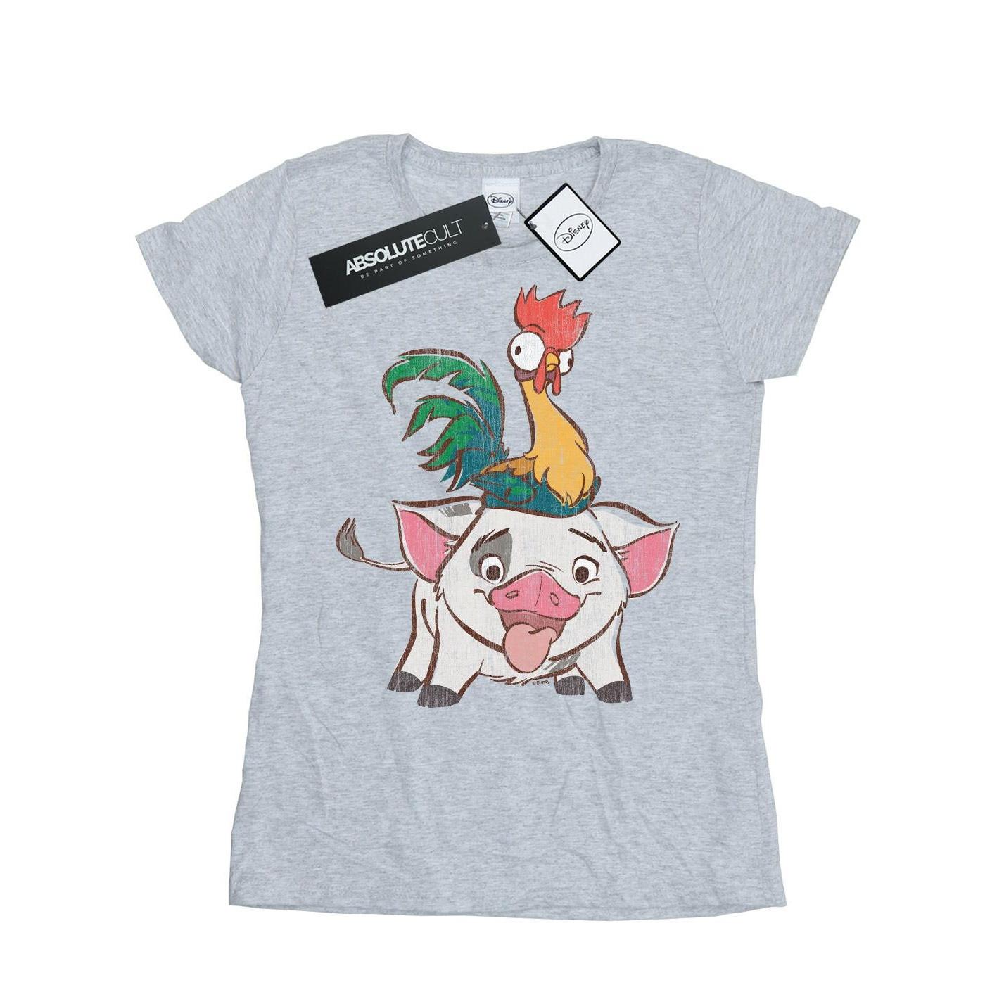 Disney Moana Pua und Hei Hei Print T-Shirt