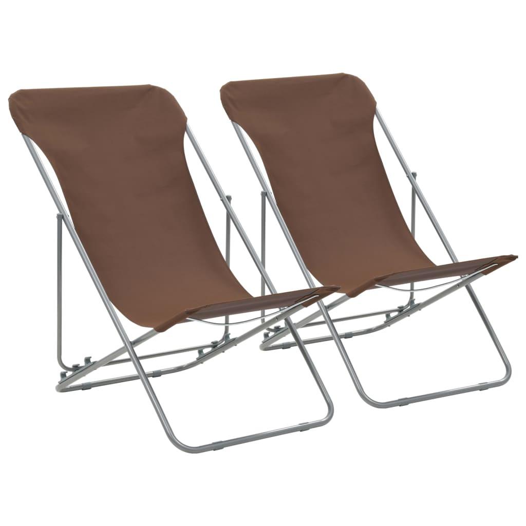VidaXL Strandstuhl gewebe