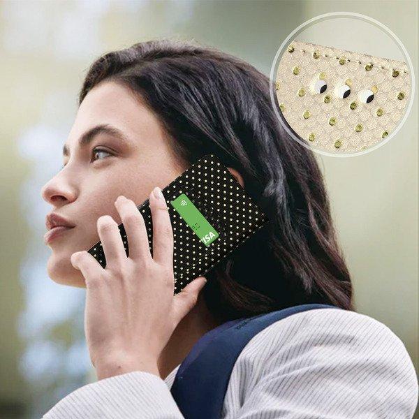 Avizar Flip Cover Tupfen Größe S – Schwarz