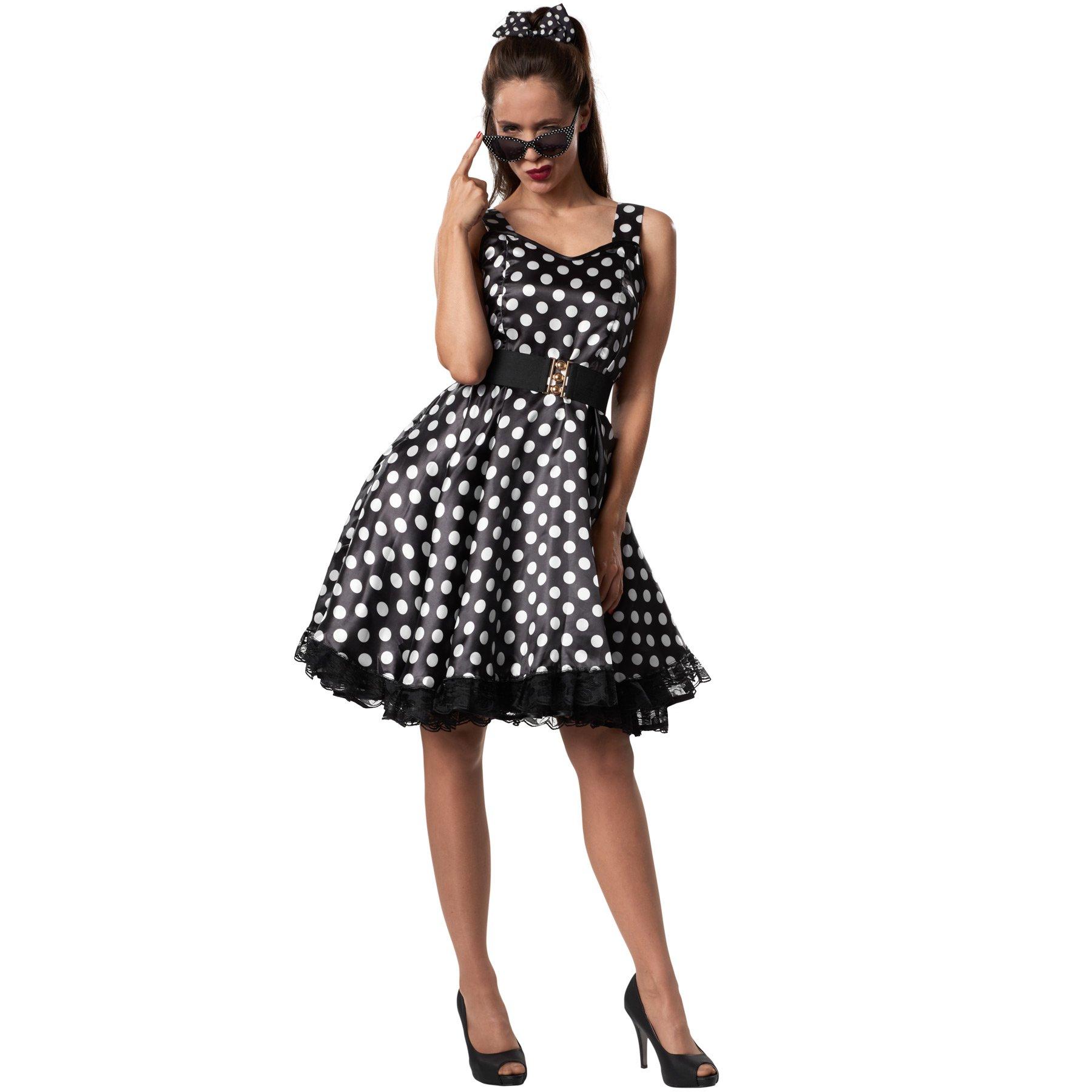Tectake Frauenkostüm Rockabilly Lady