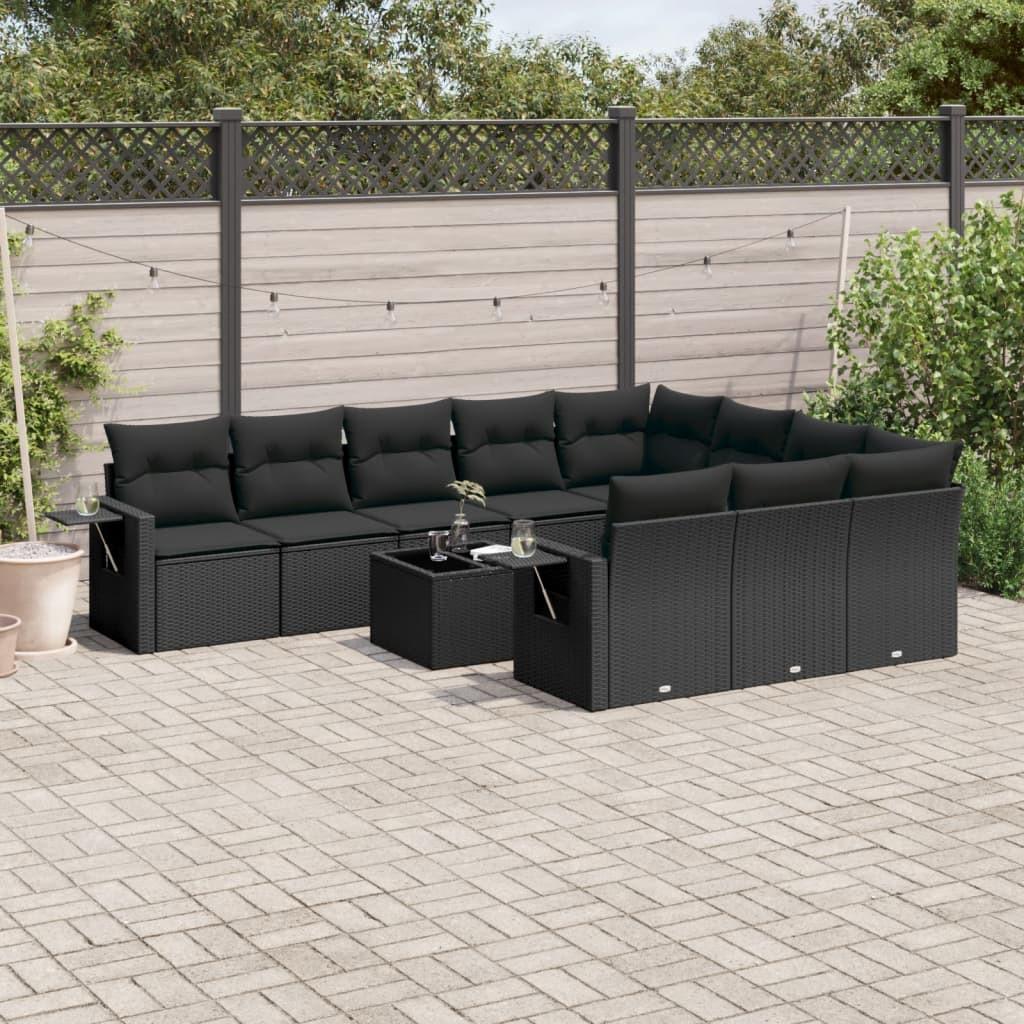 VidaXL Garten sofagarnitur poly-rattan