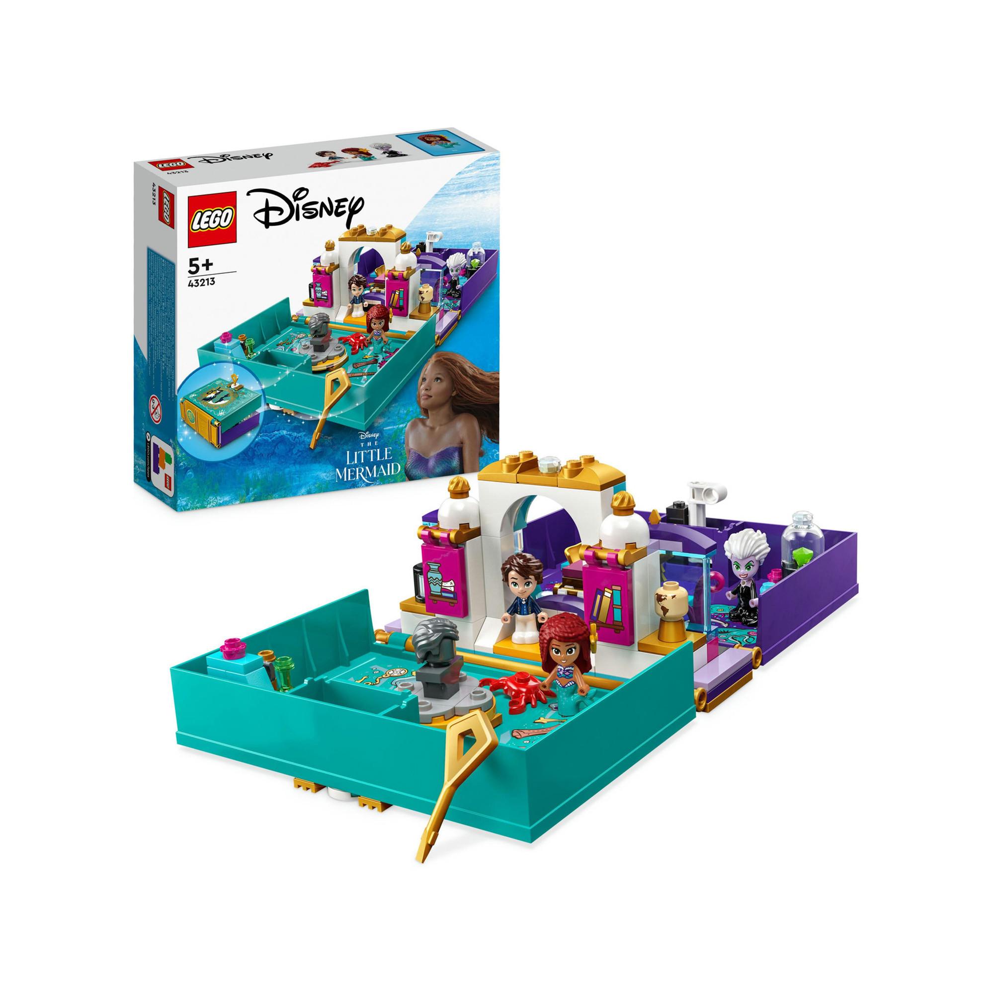 LEGO® 43213 Die kleine Meerjungfrau – Märchenbuch