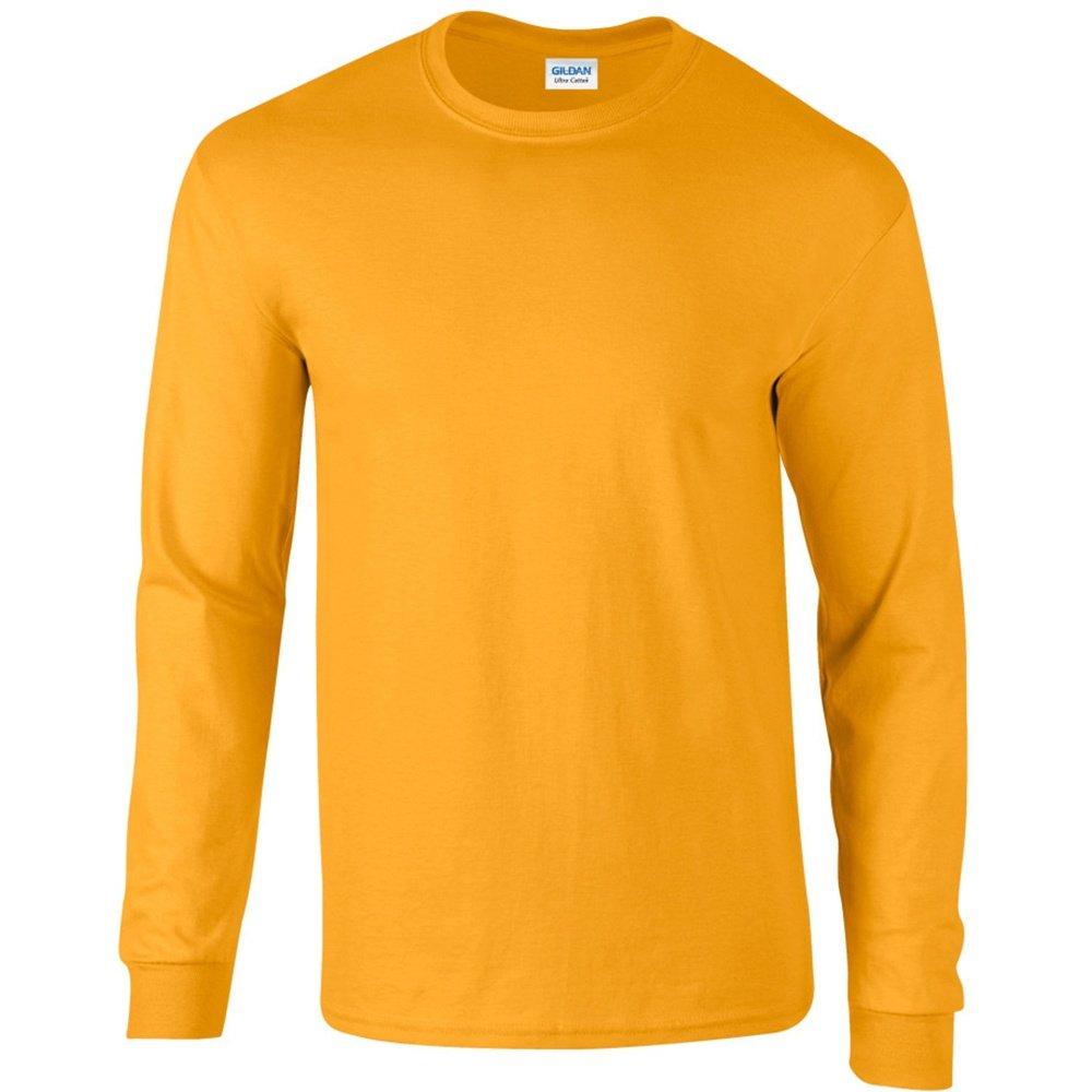 Gildan Ultra Langarm Rundhals T-Shirt
