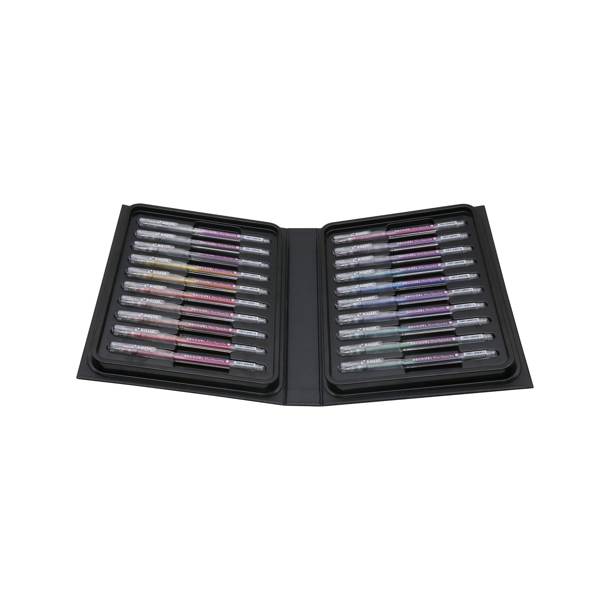 Karin Metallische Gelmalstifte im Kartonetui Star Sparks