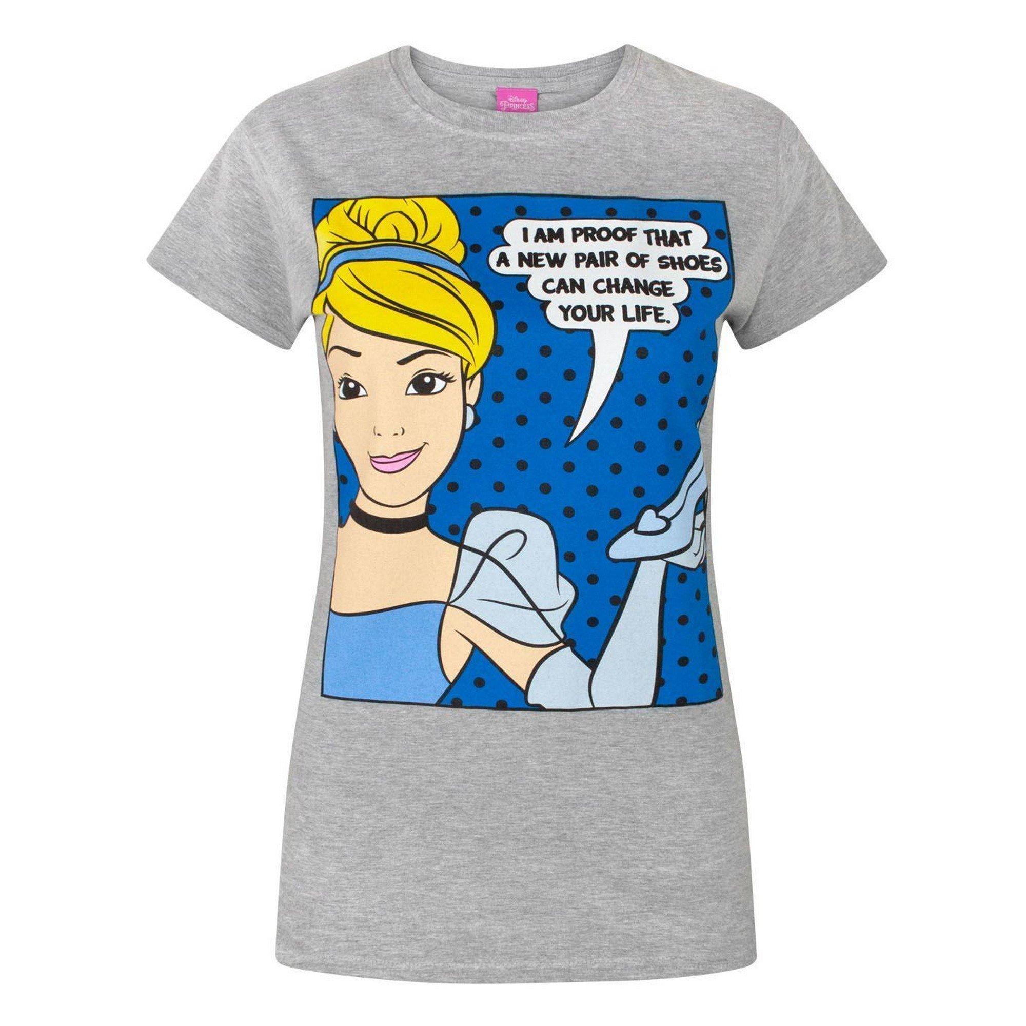 Disney Princess Cinderella New Shoes T-Shirt