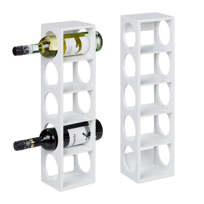 B2X Weißweinregal 2er-Set