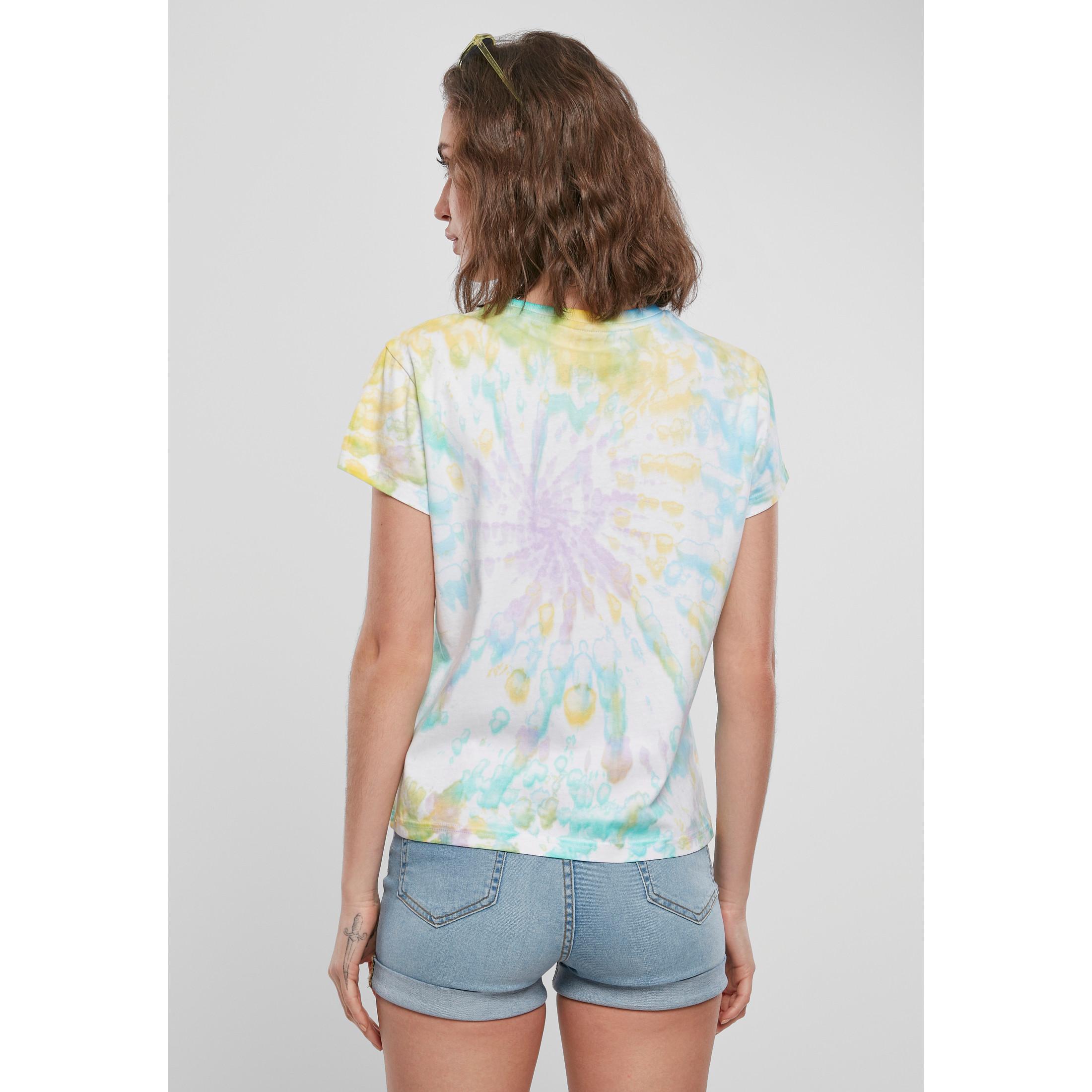 URBAN CLASSICS Tie Dye Boyfriend T-Shirt