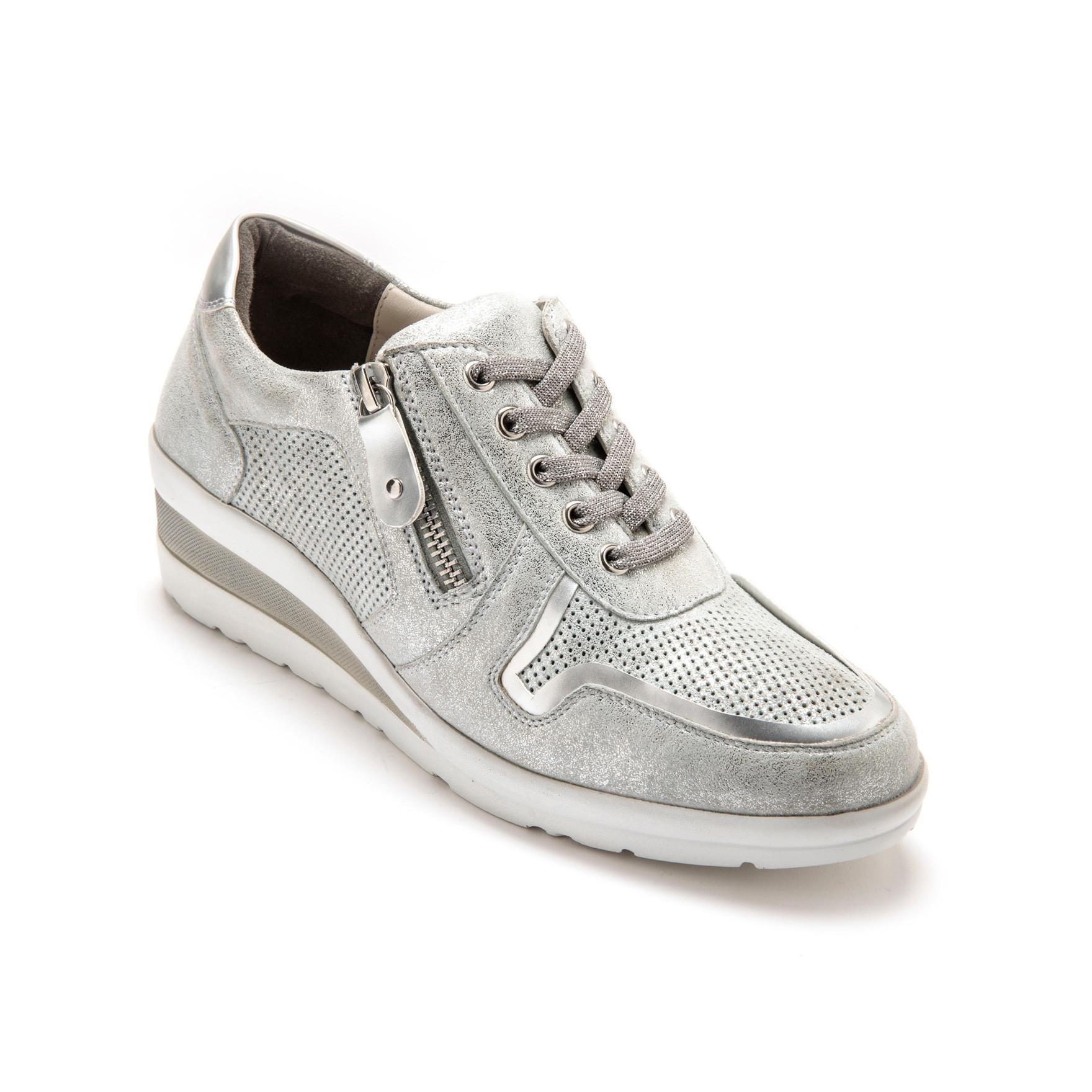 Pédiconfort sneakers mit ledersohle für damen