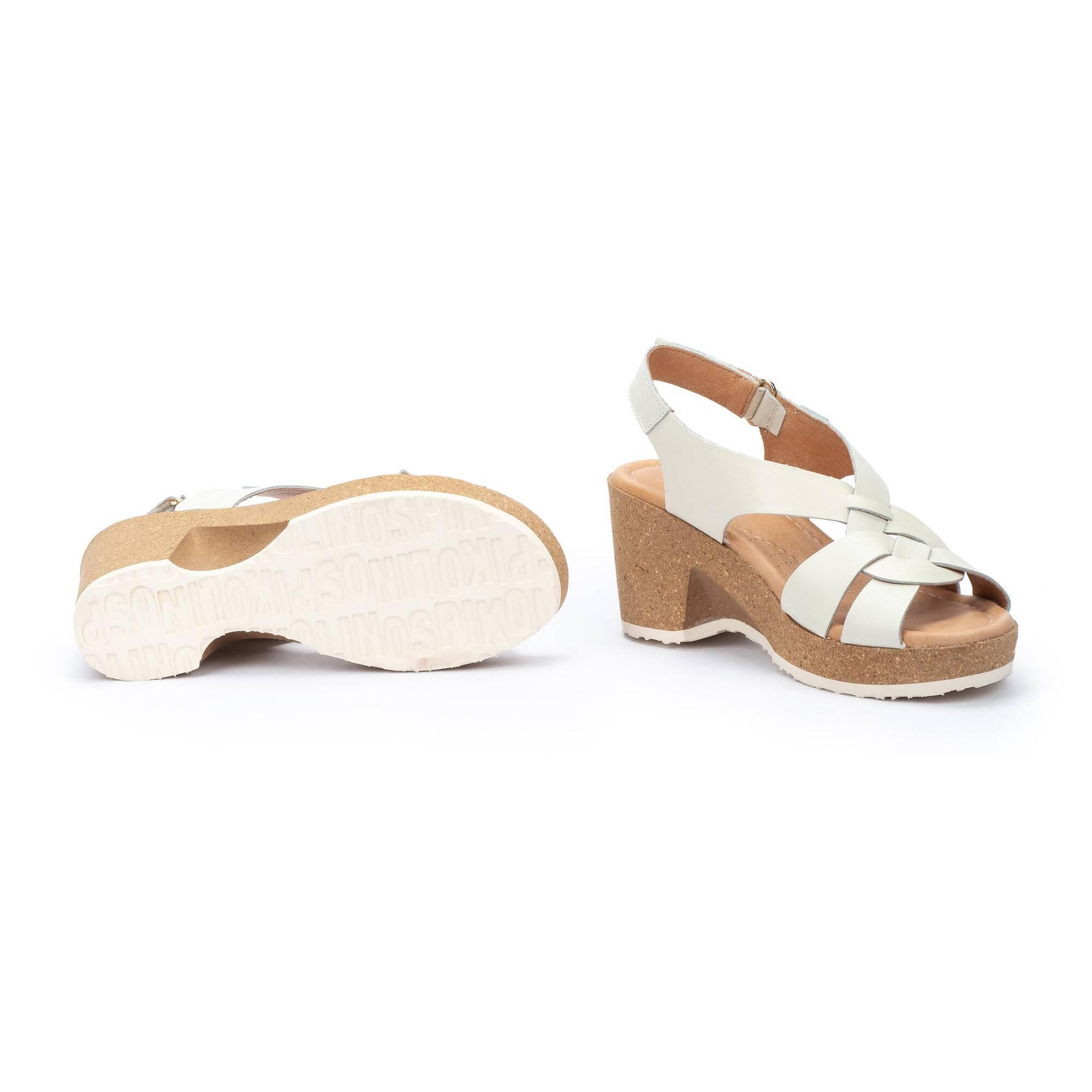 Pikolinos keil-sandalen für en arenales