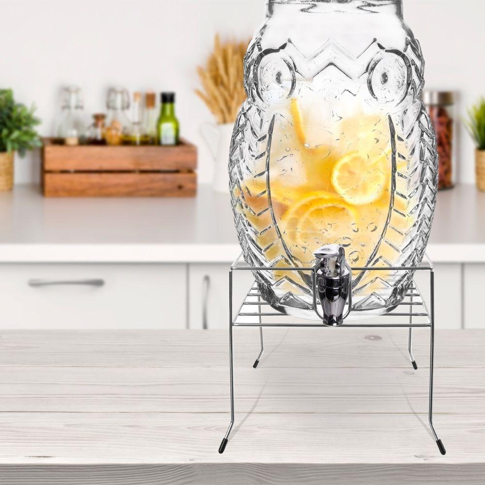 Orion Getränkeständer mit Zapfhahn, passend für 3-8-Liter-Behälter. Einfaches Abfüllen.