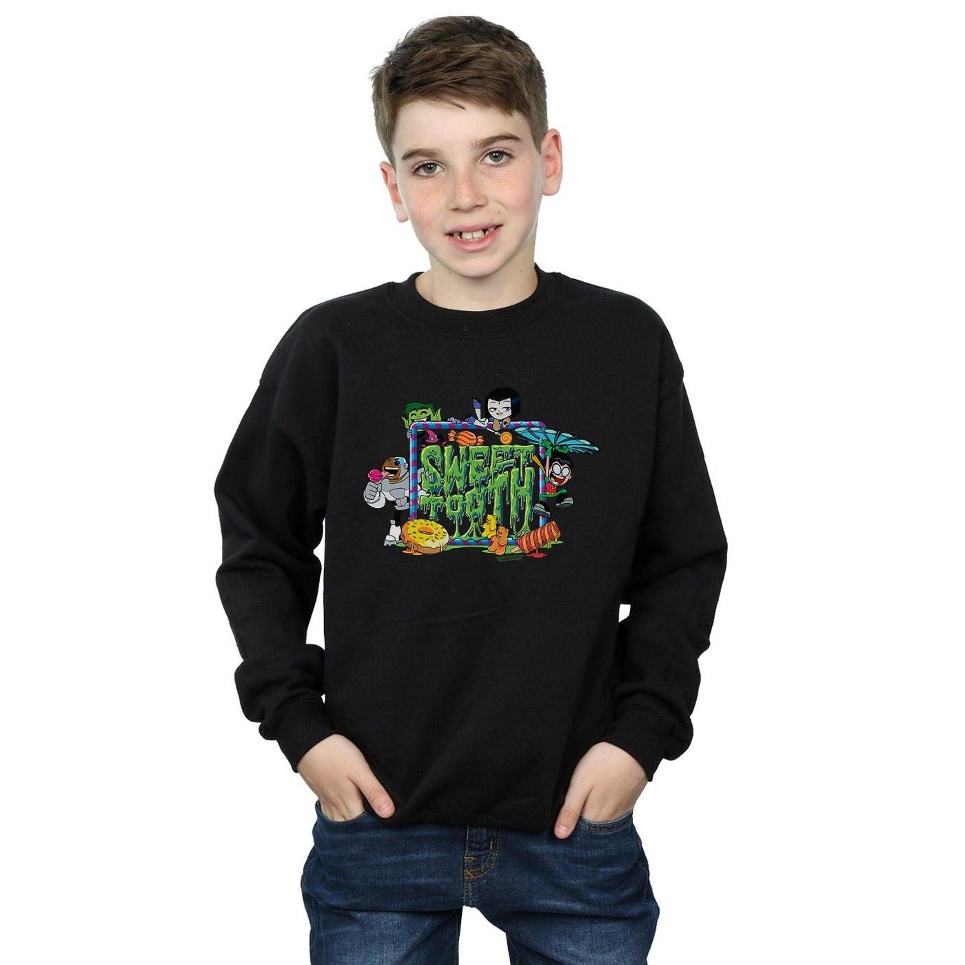 DC COMICS Teen Titans Go Sweet Tooth Sweatshirt