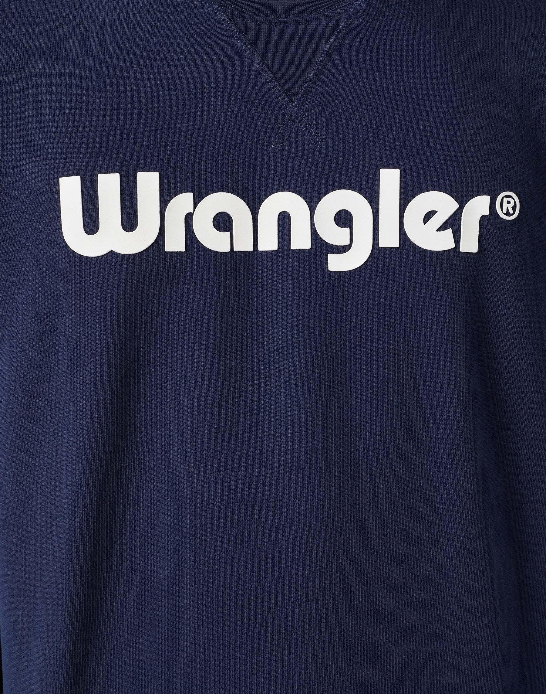 Wrangler Sweatshirts Logo Crew Sweat