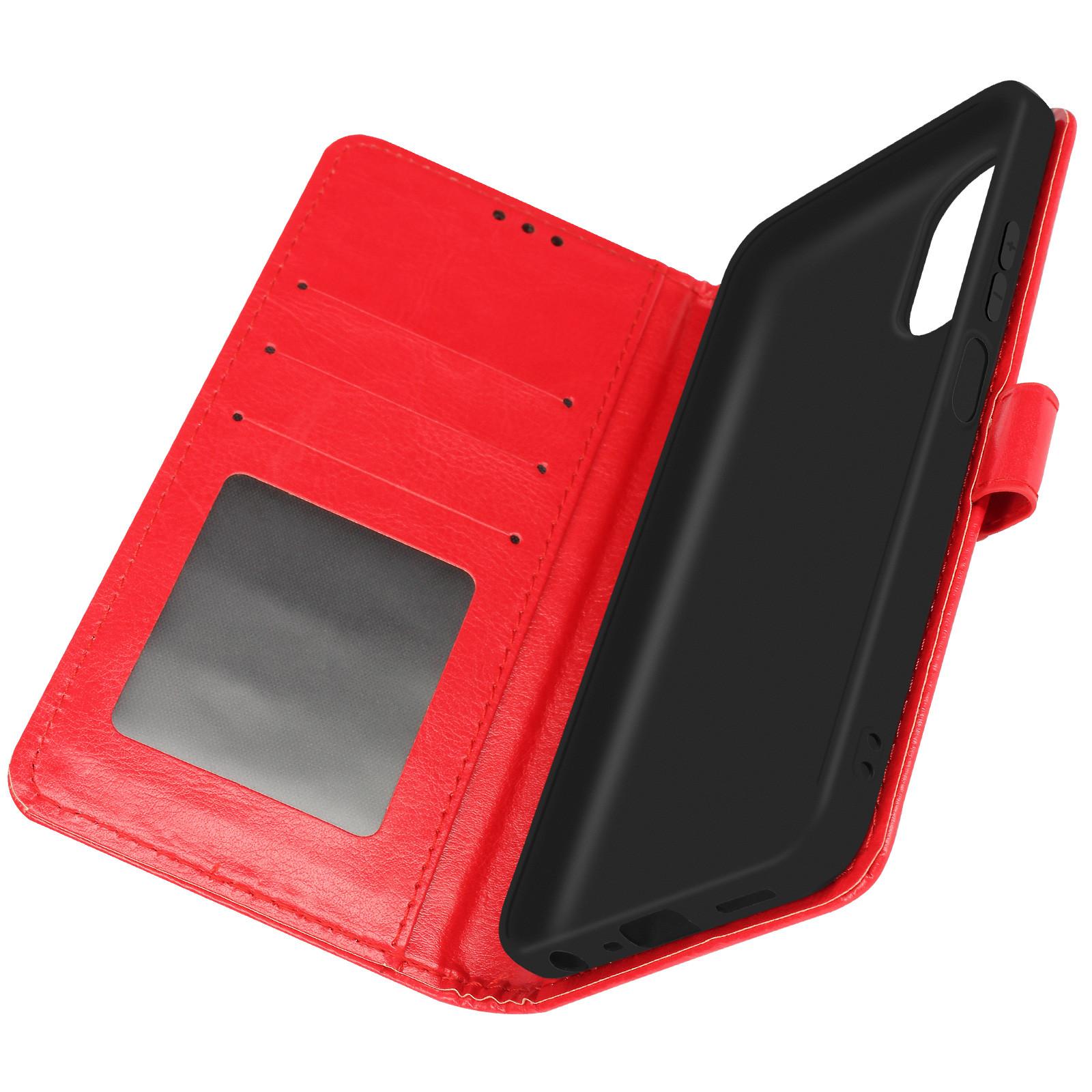 Avizar Oppo A38 Vintage Etui Rot