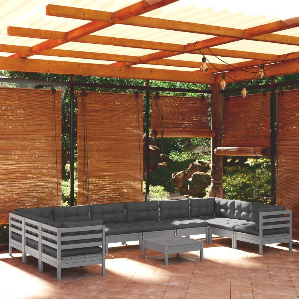 VidaXL Garten-lounge-set kiefernholz