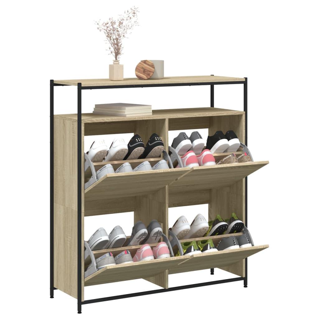 VidaXL Schuhschrank holzwerkstoff