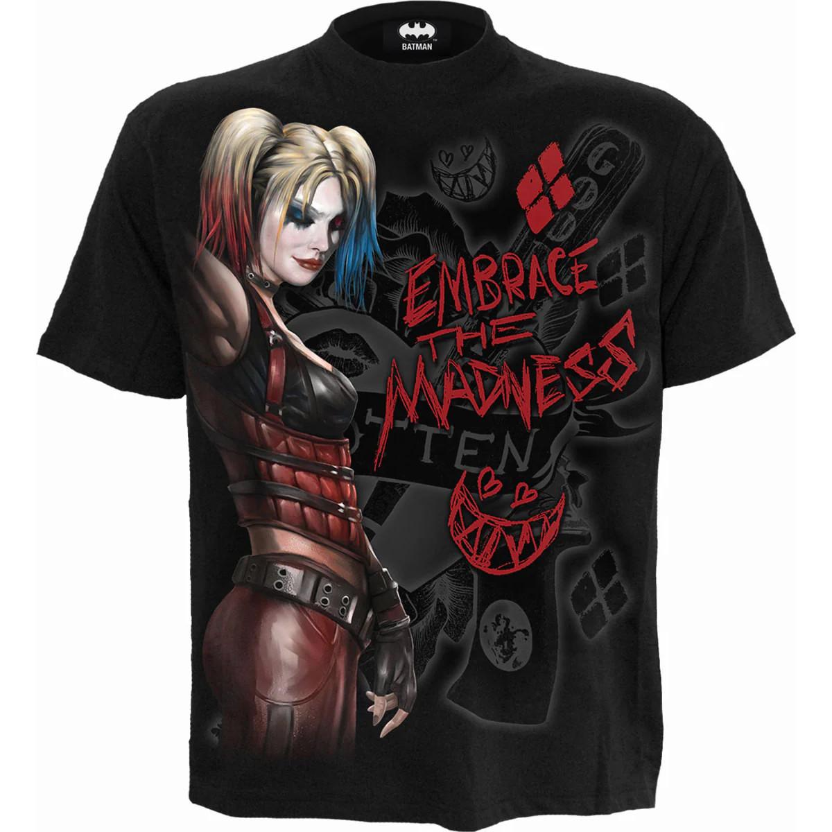 Harley Quinn Embrace Madness T-Shirt
