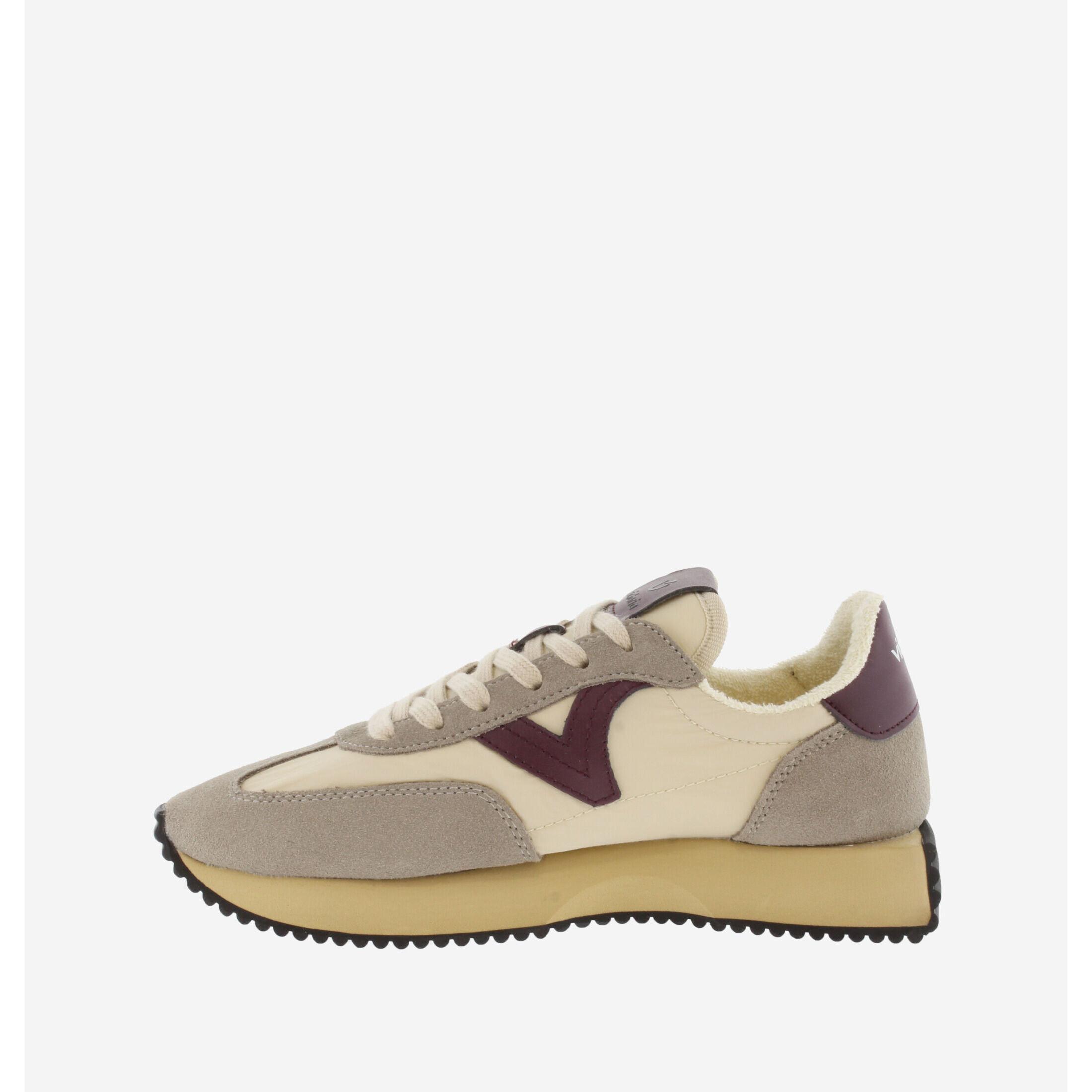 Victoria sneakers für damen cosmos retro nylon & piezas serraje & suela dentada