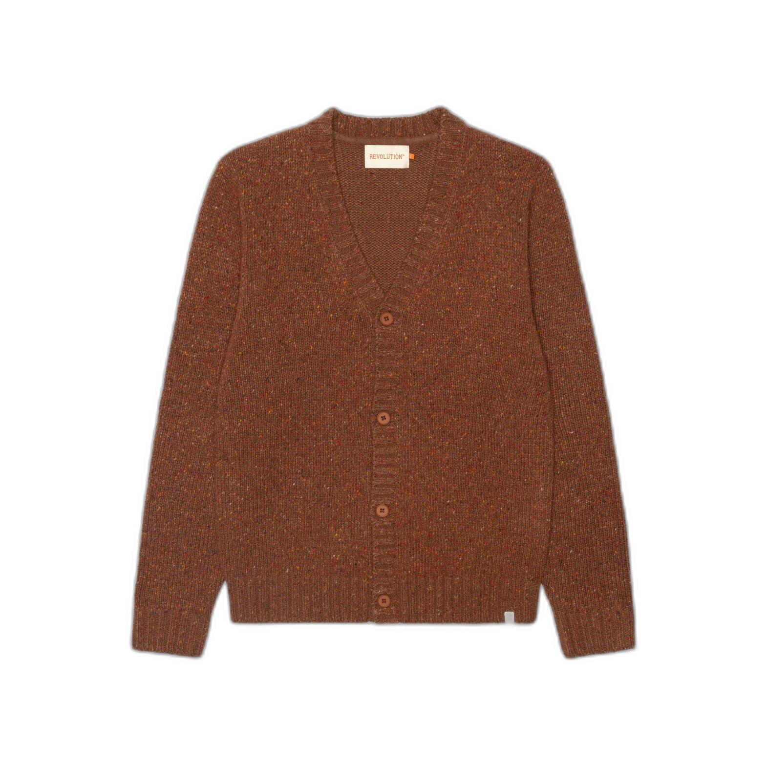 Revolution strickjacke aus nope-garn