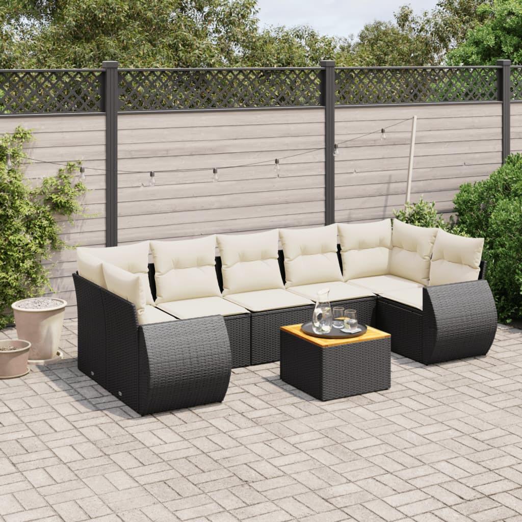 VidaXL Garten sofagarnitur poly-rattan