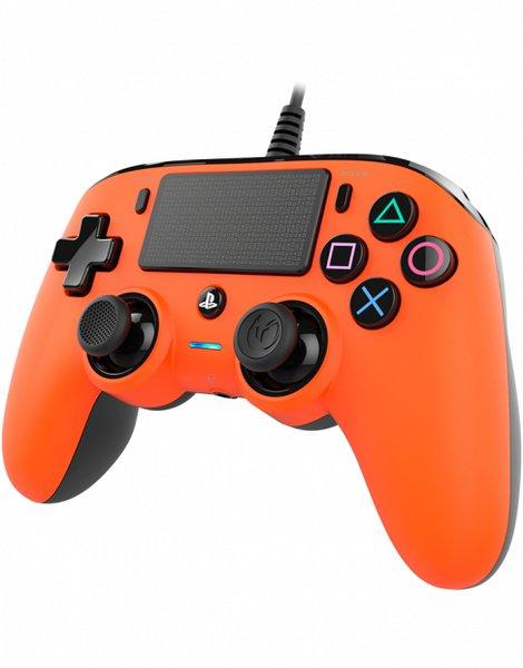 nacon PS4OFCPADORANGE Gaming-Controller Orange USB Gamepad Analog / Digital PC, PlayStation 4