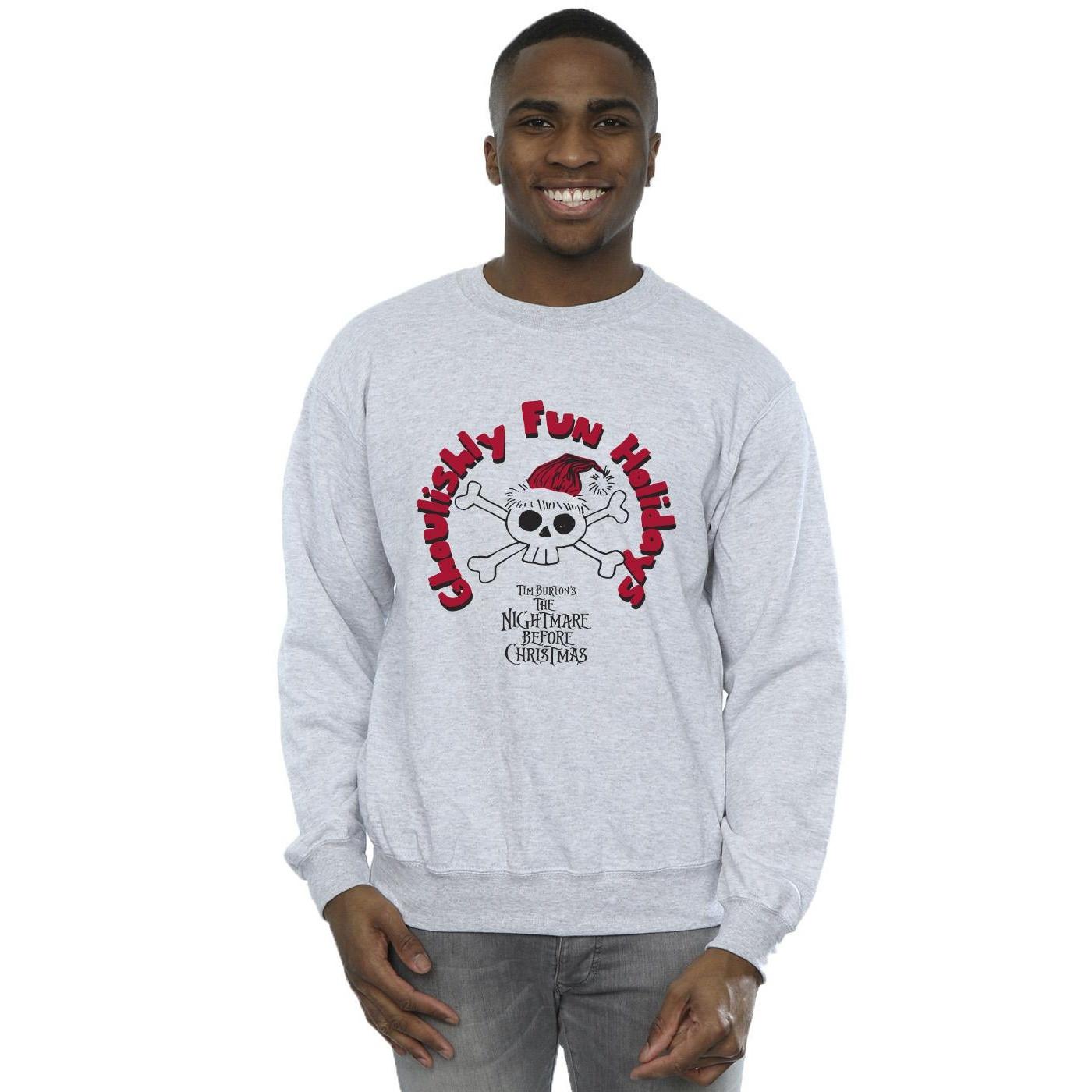 Disney The Nightmare Before Christmas Ghoulishly Fun Holidays Sweatshirt