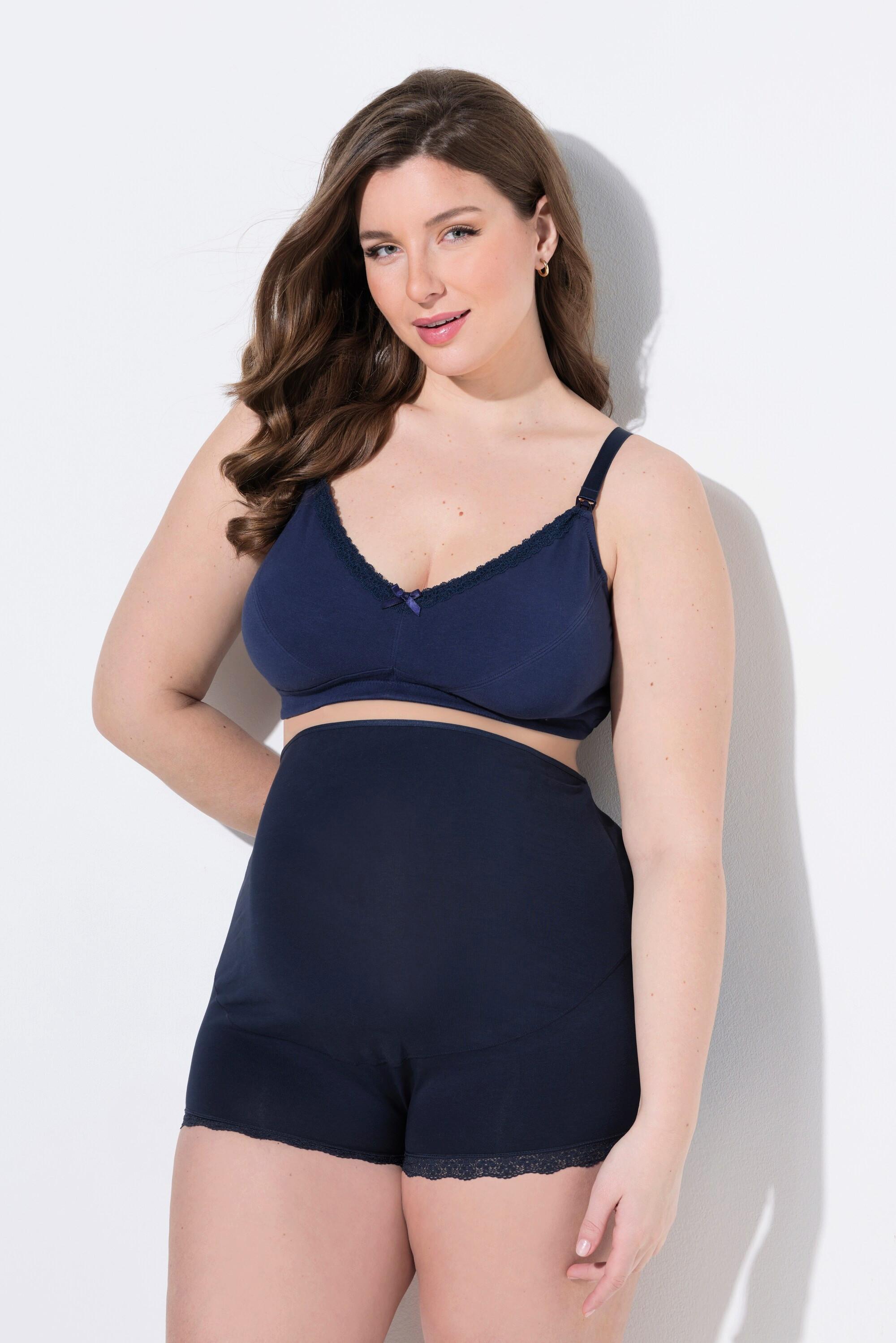 Ulla Popken Bellieva Still-BH, Spitzenkante, Träger-Verschluss vorne