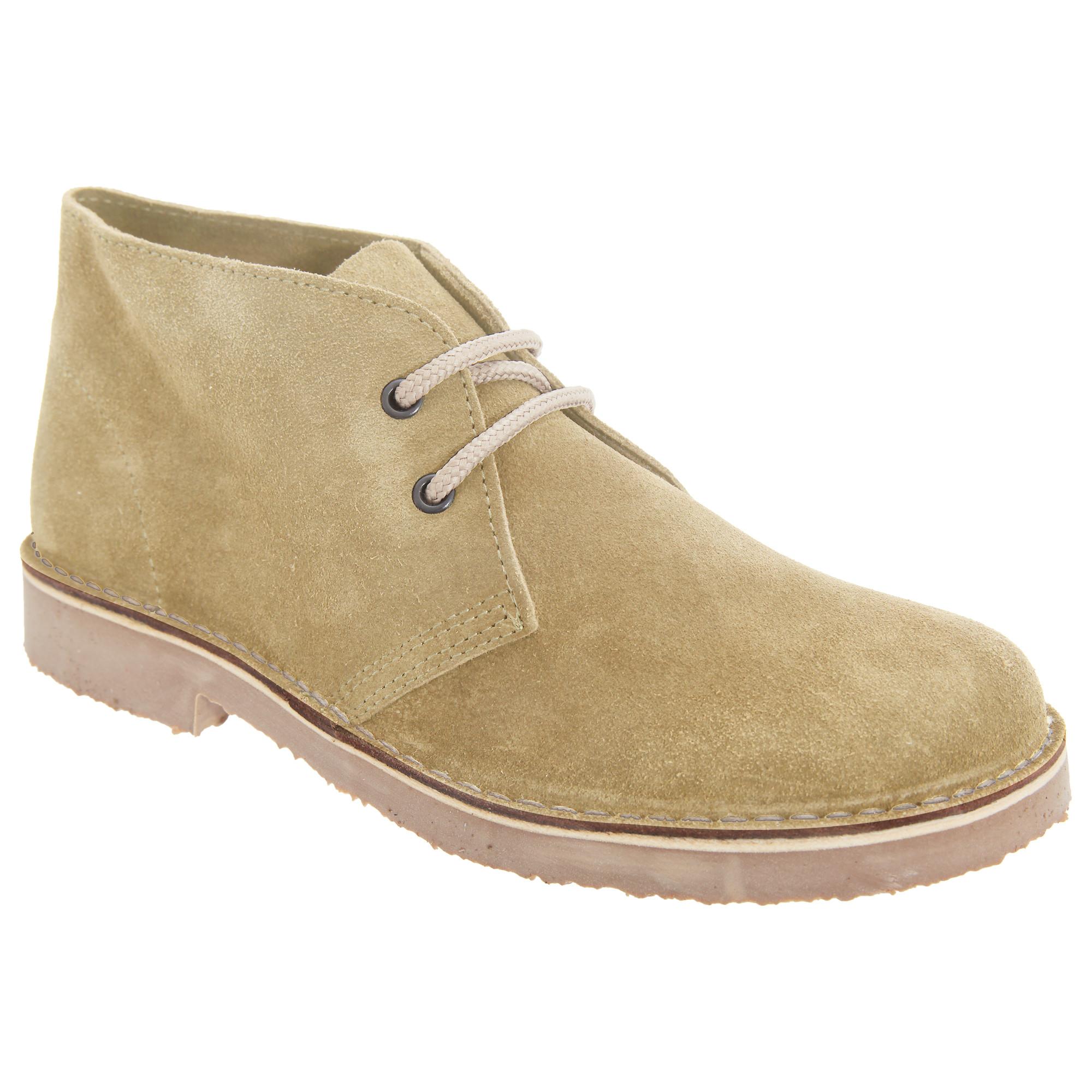 Roamers Desert Boots Wüstenstiefel Schuhe, Wildleder, ungefüttert