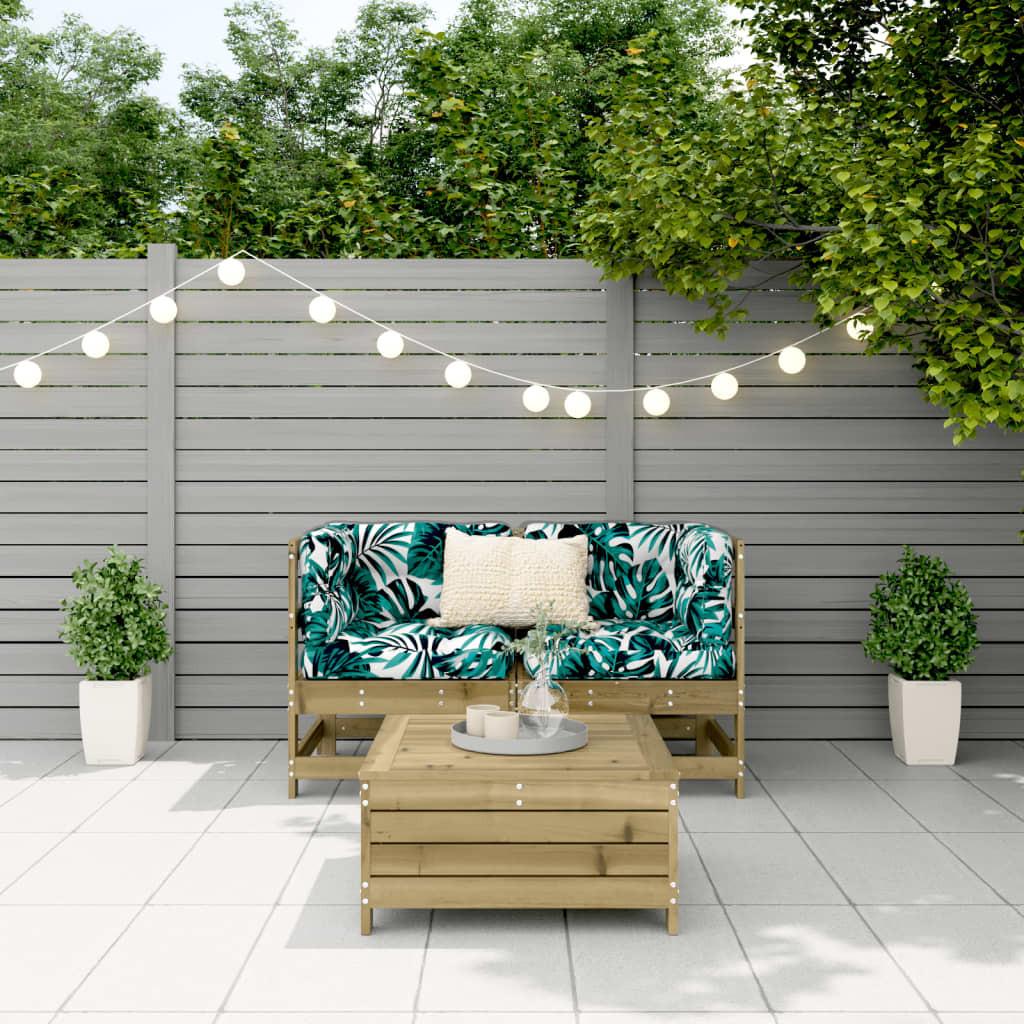 VidaXL Garten sofagarnitur imprägniertes kiefernholz