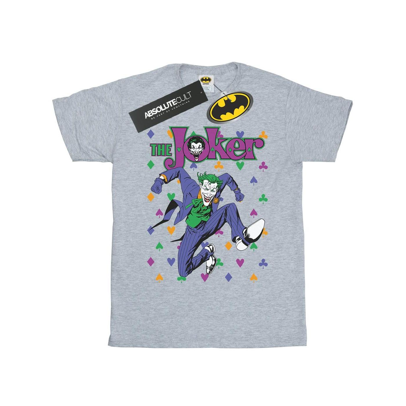 DC COMICS The Joker Spielkarten Print T-Shirt