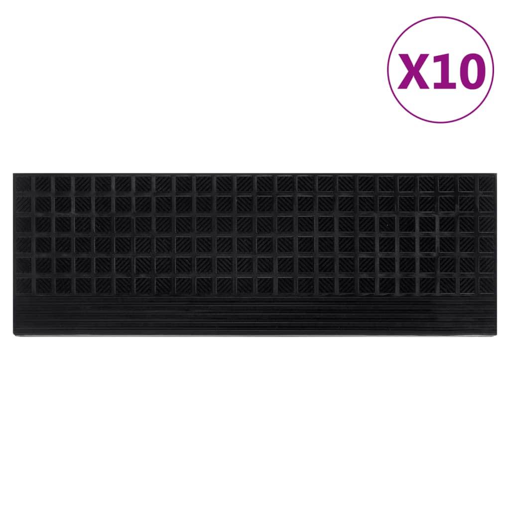 VidaXL Stufenmatte gummi