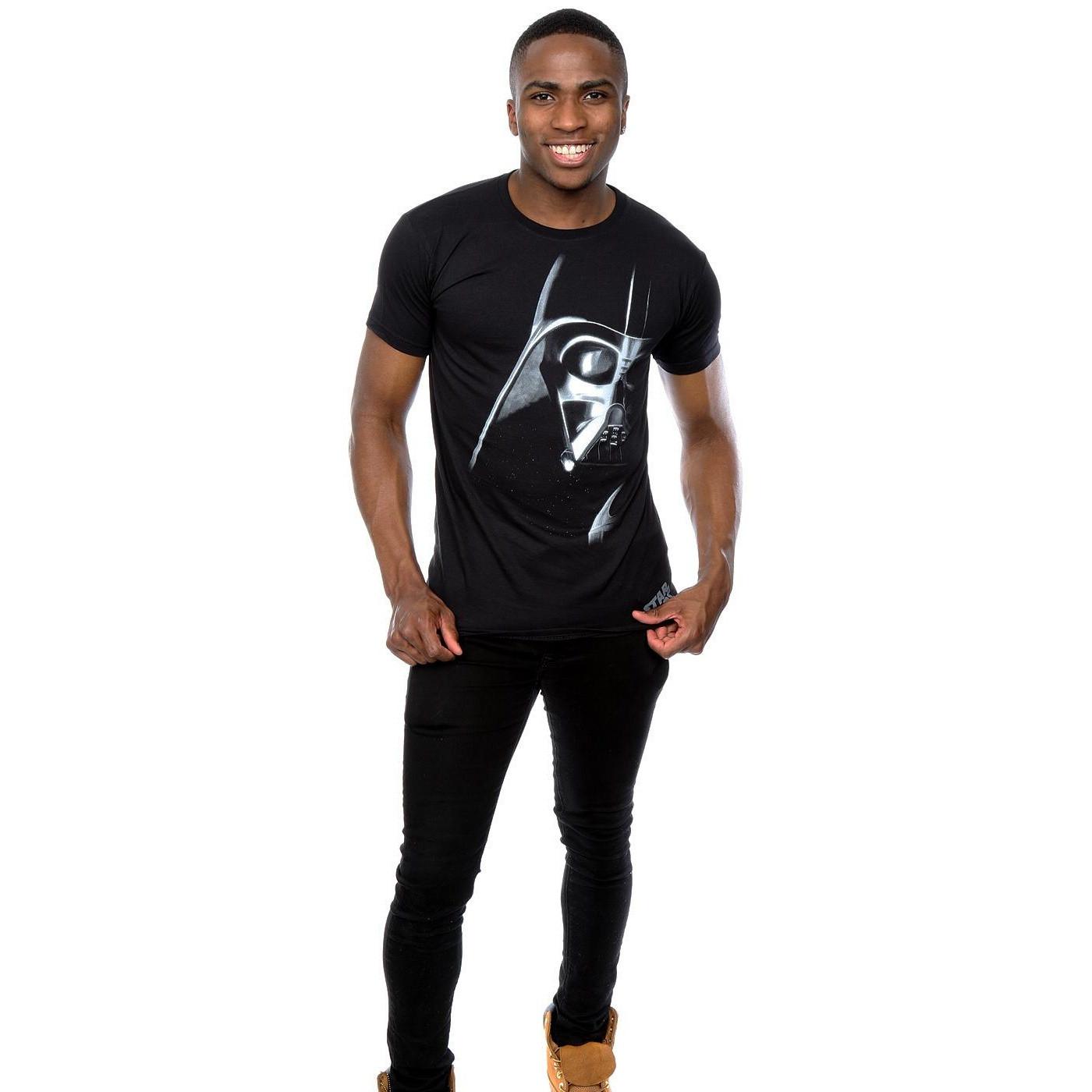 STAR WARS Darth Vader Gesicht Print T-Shirt