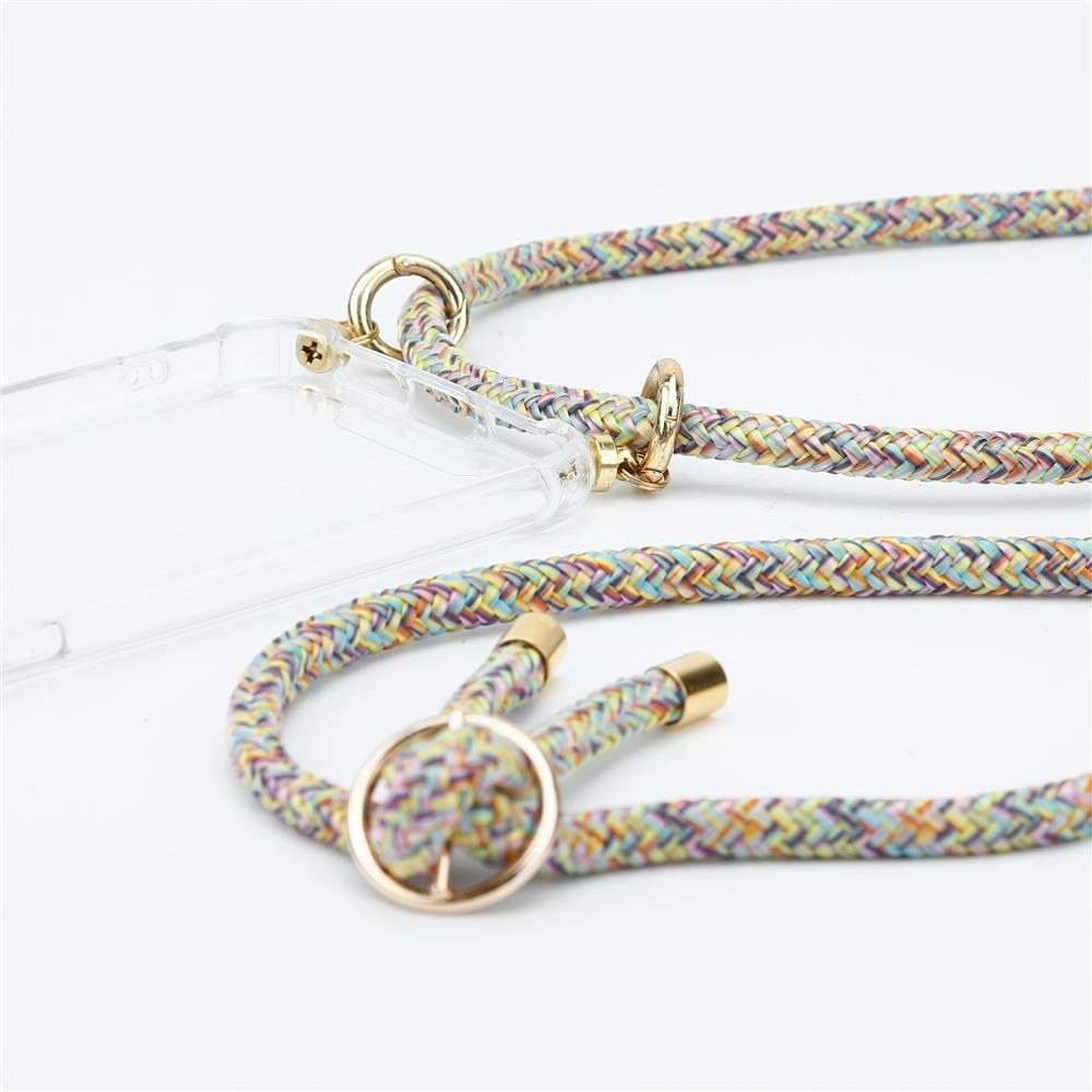 Cadorabo Handy Kette für Huawei NOVA PLUS Silikon mit Gold Ringen