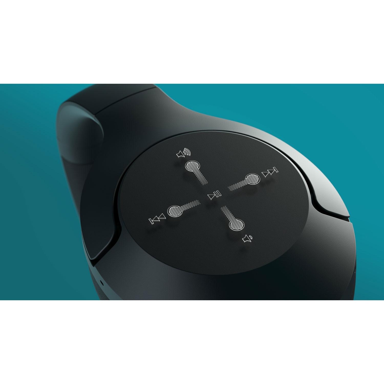 PHILIPS TAH8506BK Wireless Bluetooth Noise Cancelling Over-Ear-Kopfhörer Schwarz