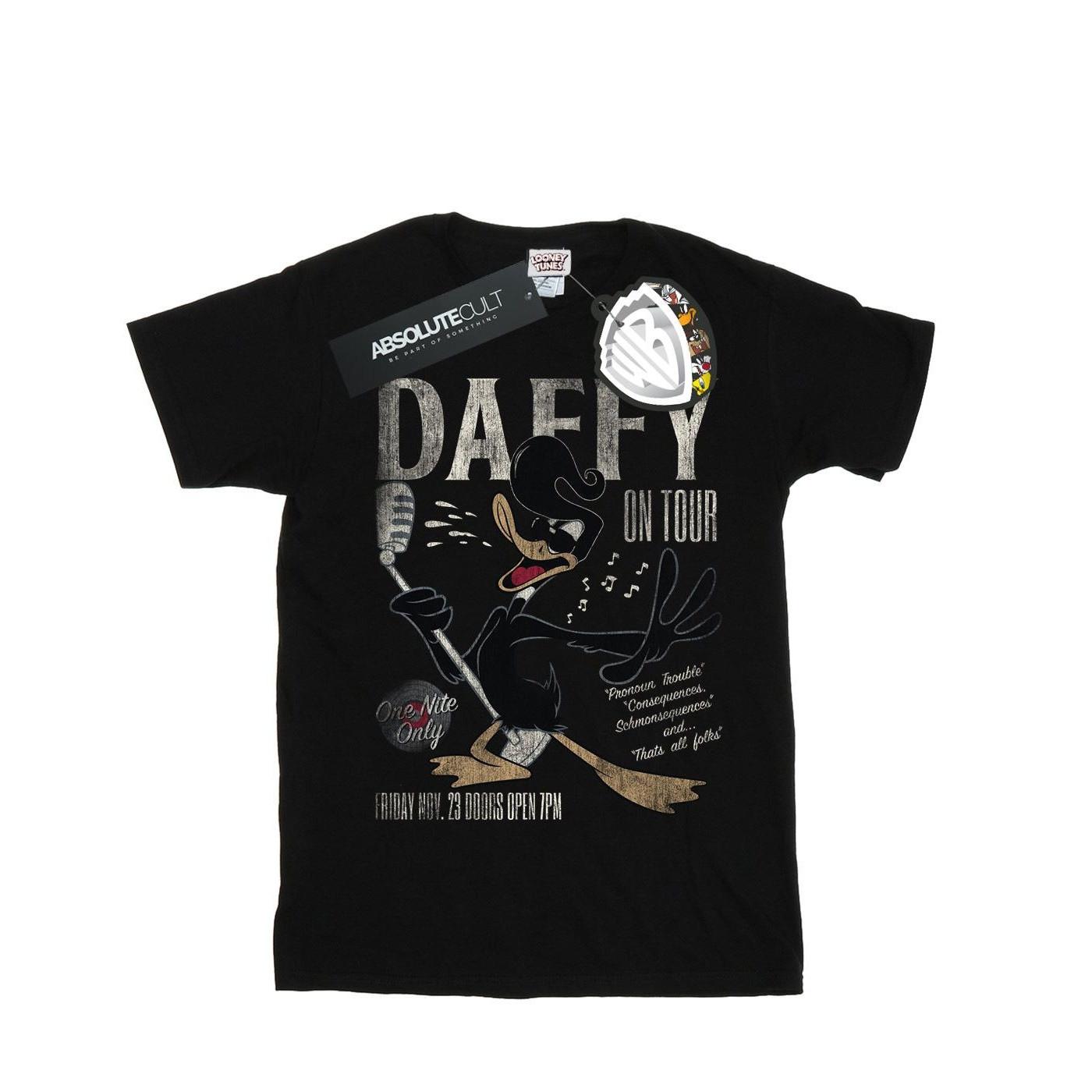 LOONEY TUNES Daffy Duck On Tour T-Shirt
