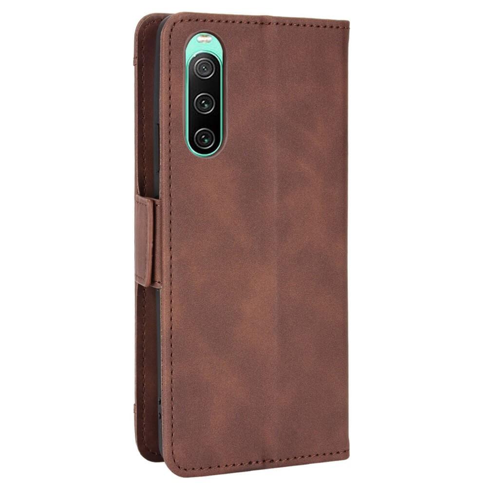 Cover-Discount Sony Xperia 10 IV - Etui Mit Vielen Kartenfächer