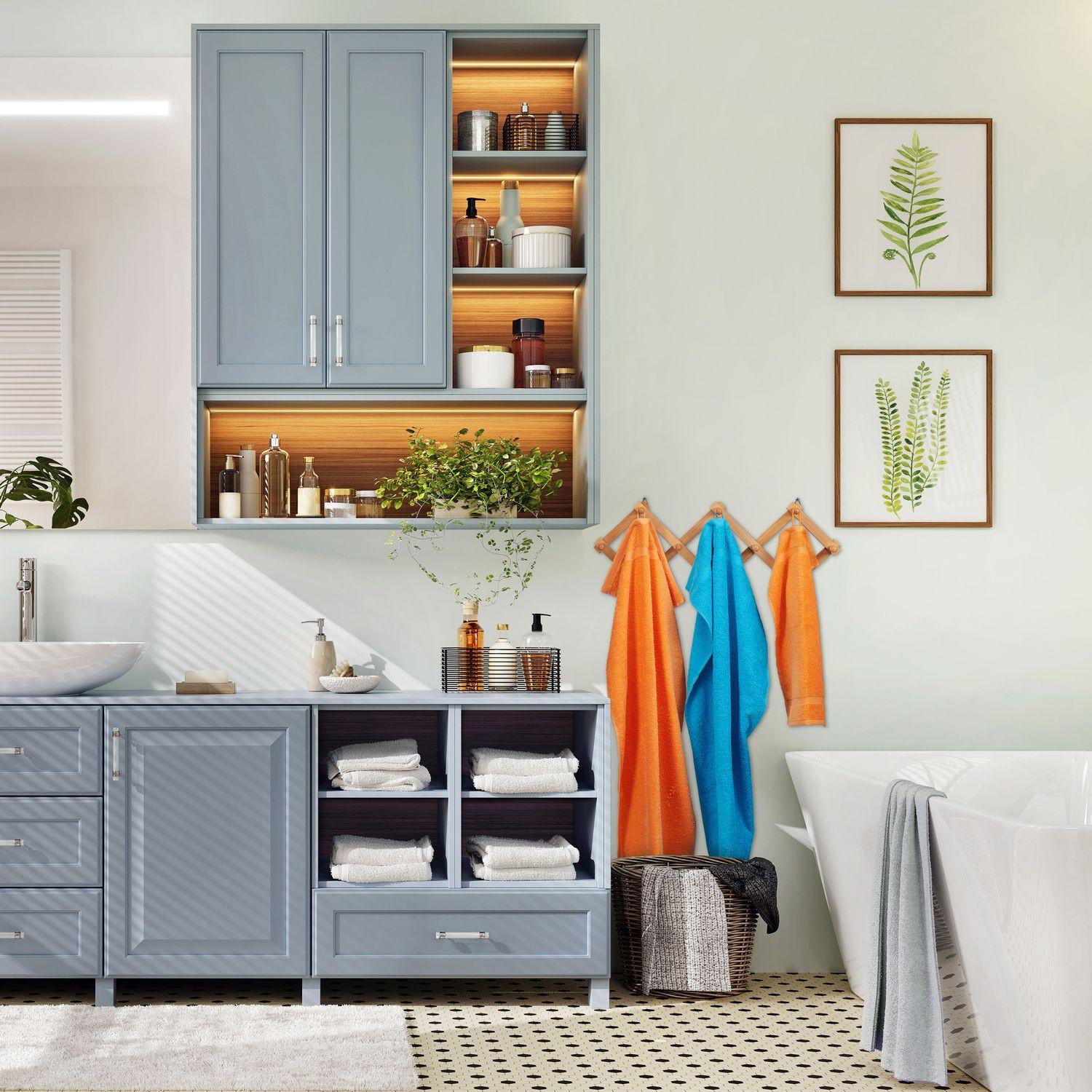 B2X Wandregal Holz klappbar