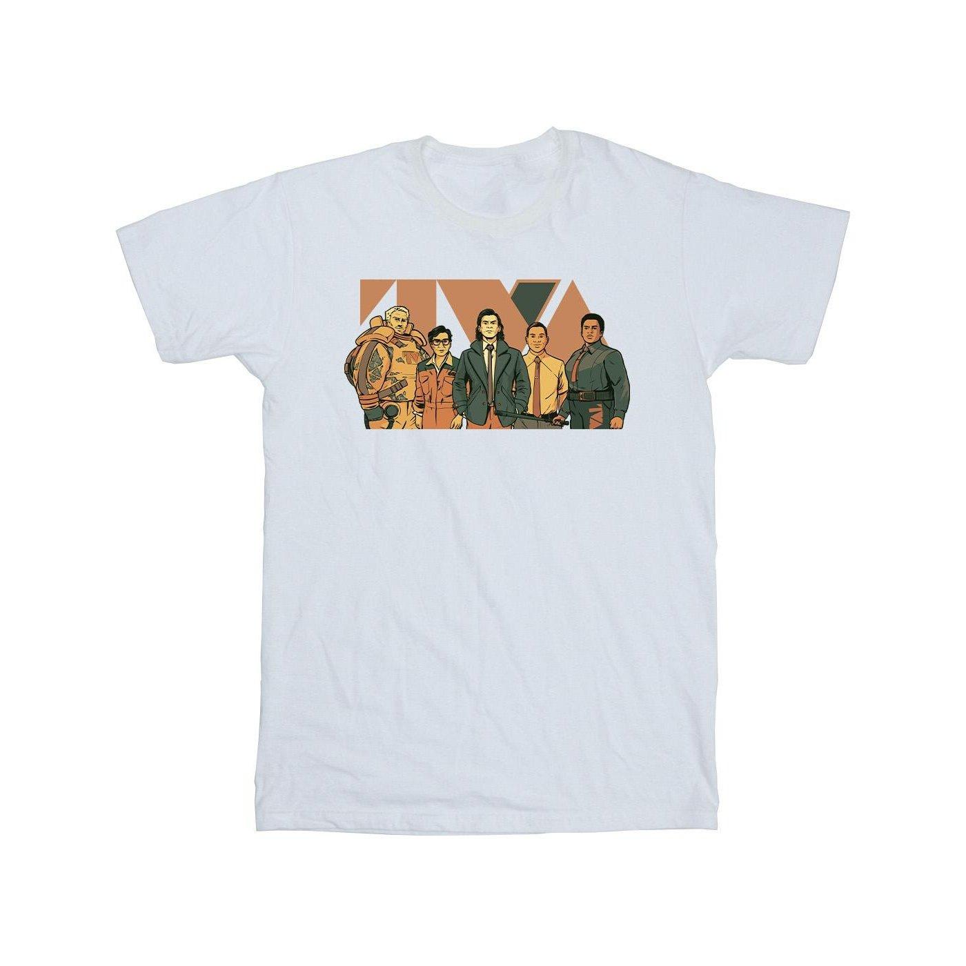 MARVEL TVA Grafikdruck T-Shirt