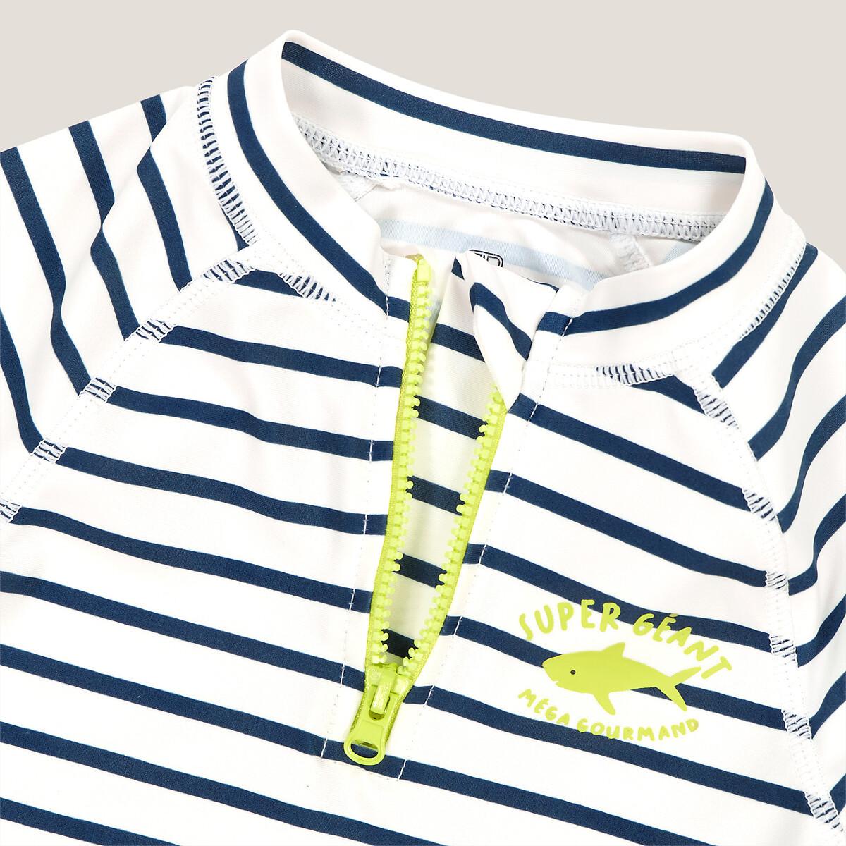 La Redoute Collections Gestreiftes Strand-Shirt mit UV-Schutz