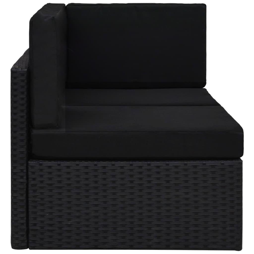 VidaXL Gartensofa poly-rattan