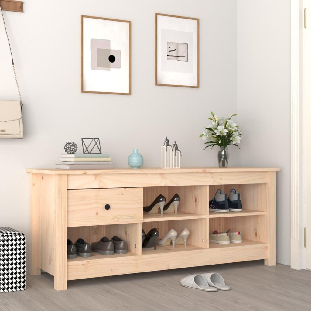 VidaXL Schuhschrank holz