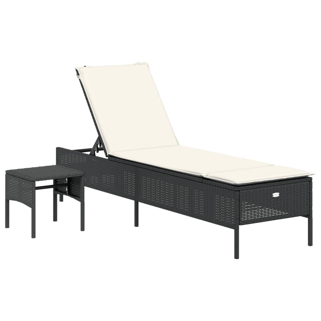 VidaXL Sonnenliege poly-rattan