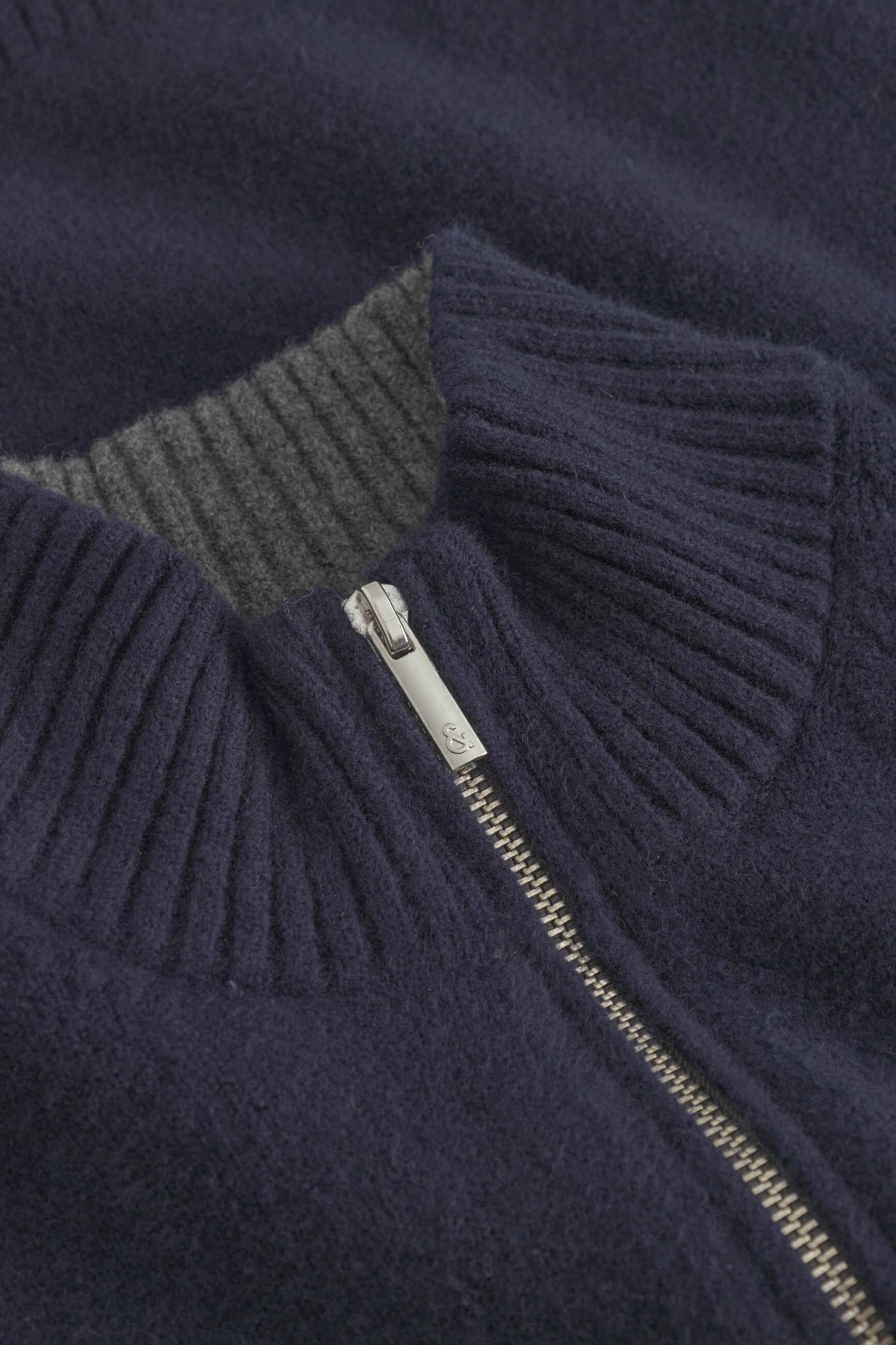 Colours & Sons Pullover Mock-Zip