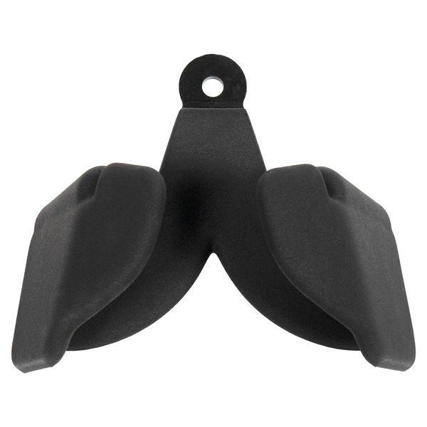 GladiatorFit Ergonomisch geformter Griff aus Stahl für das Ziehen an einer Seilscheibe GladiatorFit